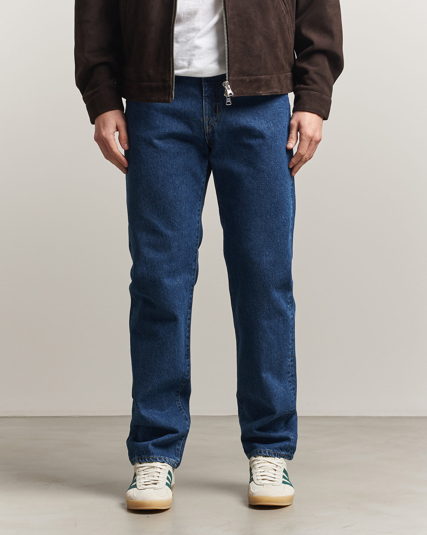 Herre | Jeans | EDWIN | Regular Straight Jeans Used Mid Blue