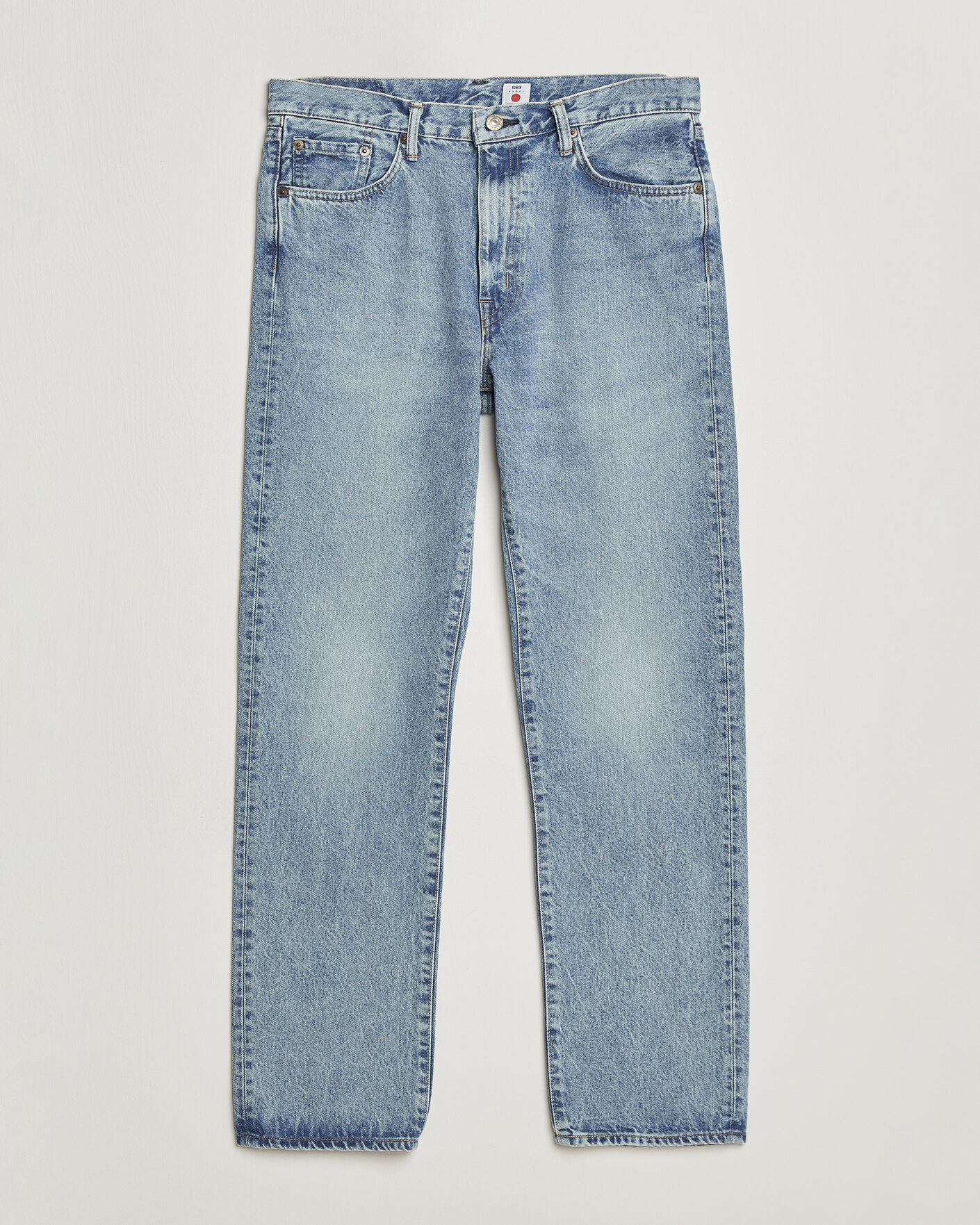 Herre | Jeans | EDWIN | Regular Straight Jeans Used Light Blue