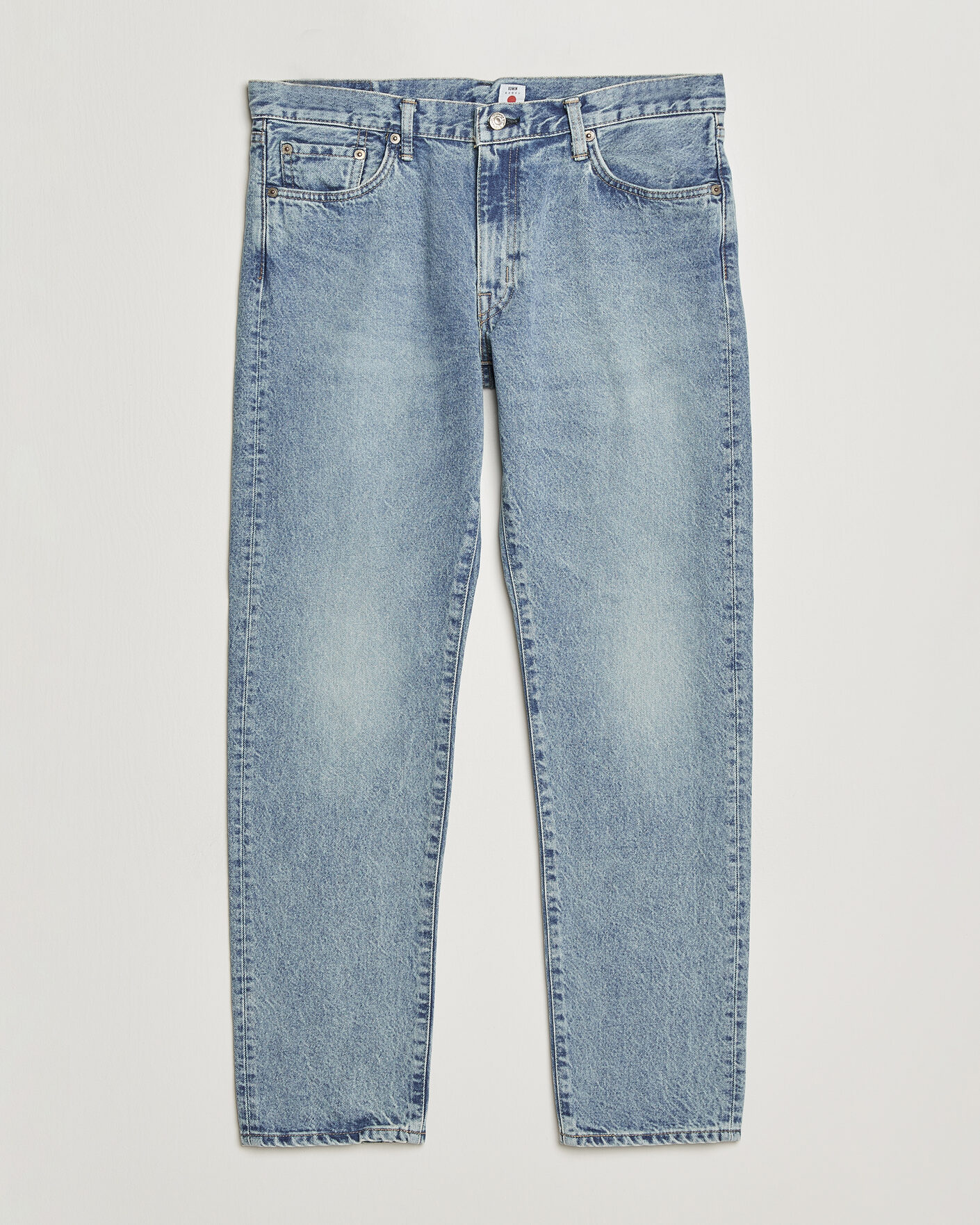 Herre | Jeans | EDWIN | Regular Tapered Jeans Used Light Blue