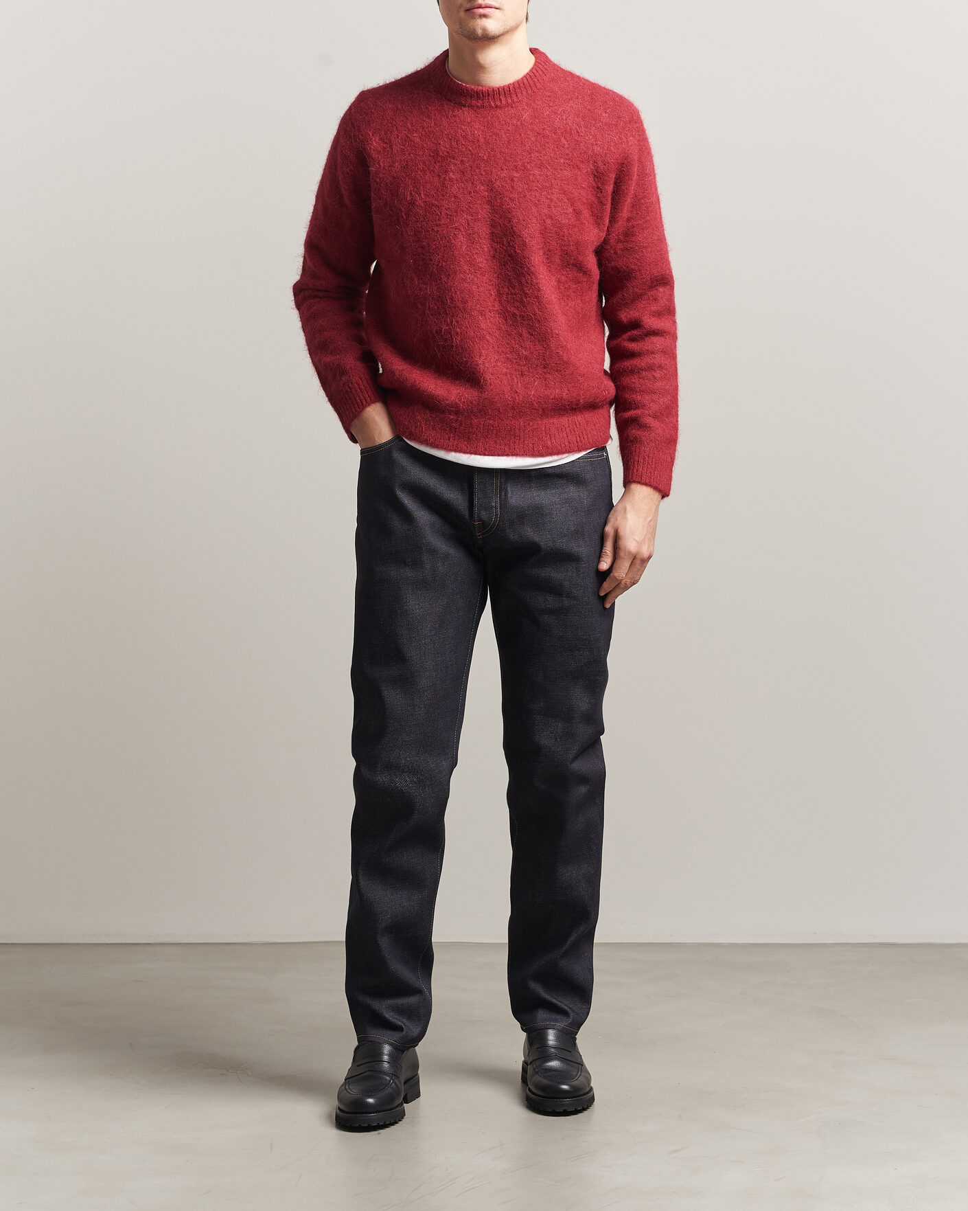 Herre | Jeans | EDWIN | Regular Tapered Selvage Jeans Unwashed