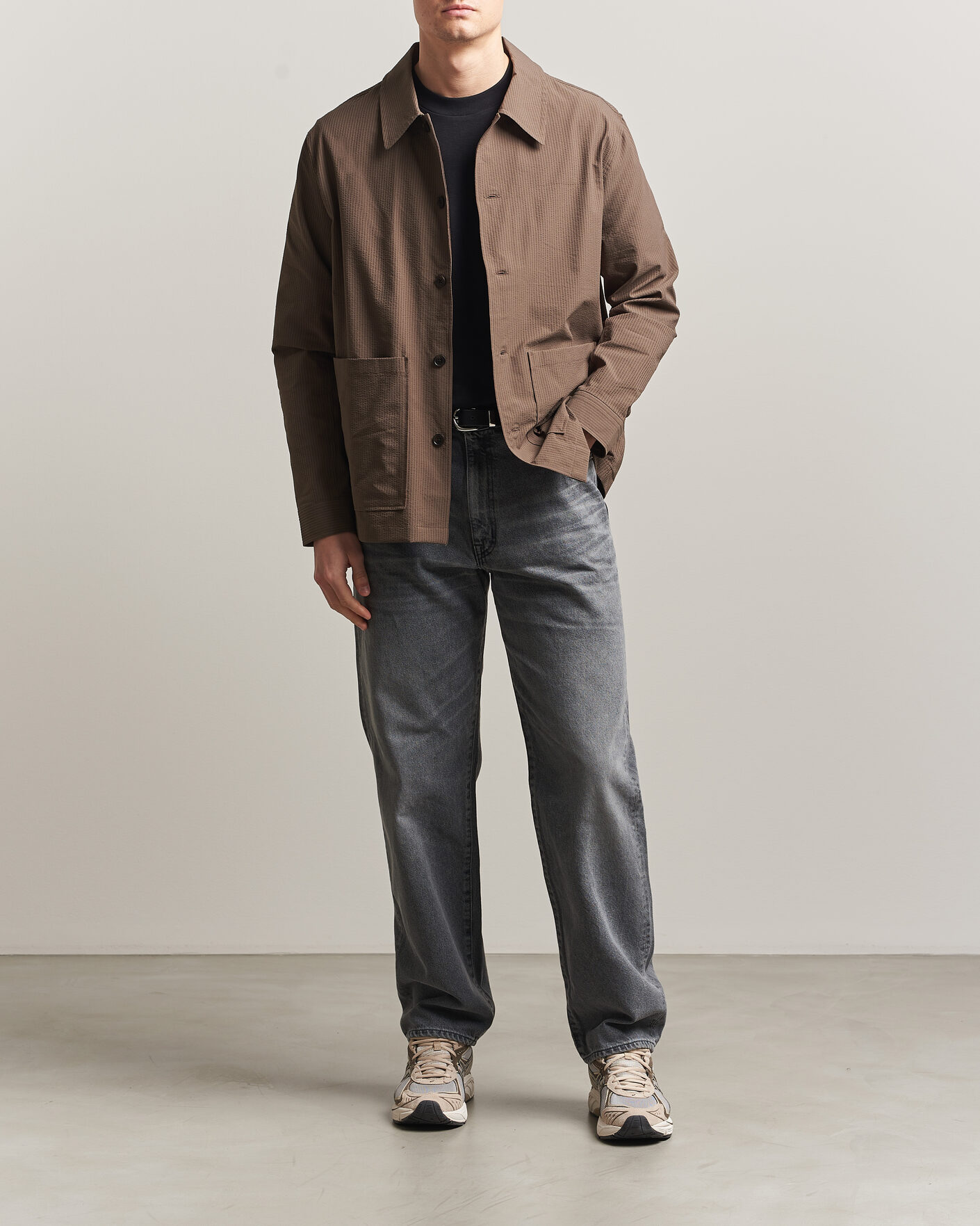 Herre | Skjorter | EDWIN | Loose Straight Jeans Washed Grey