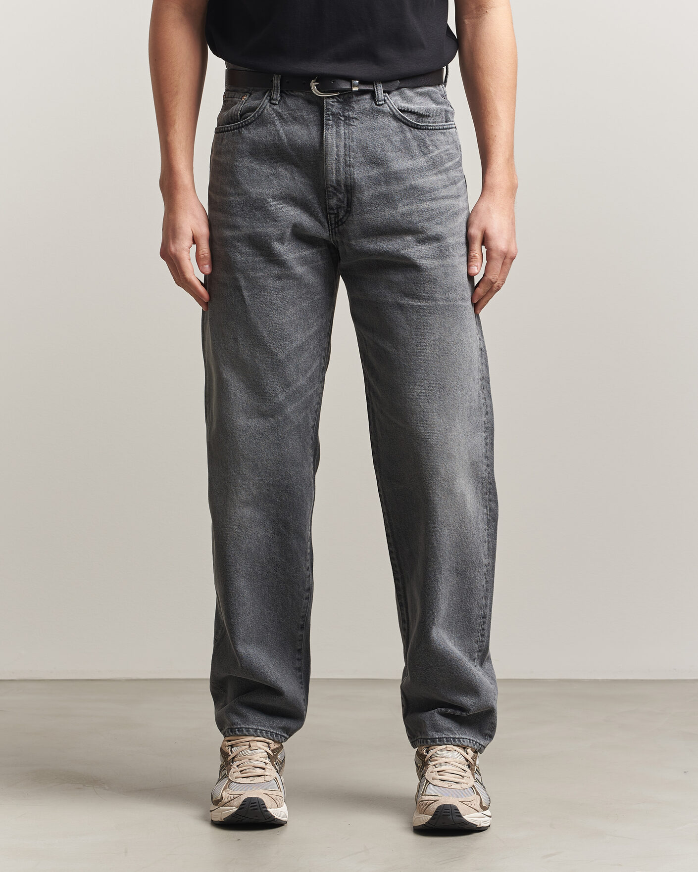 Herre | Skjorter | EDWIN | Loose Straight Jeans Washed Grey