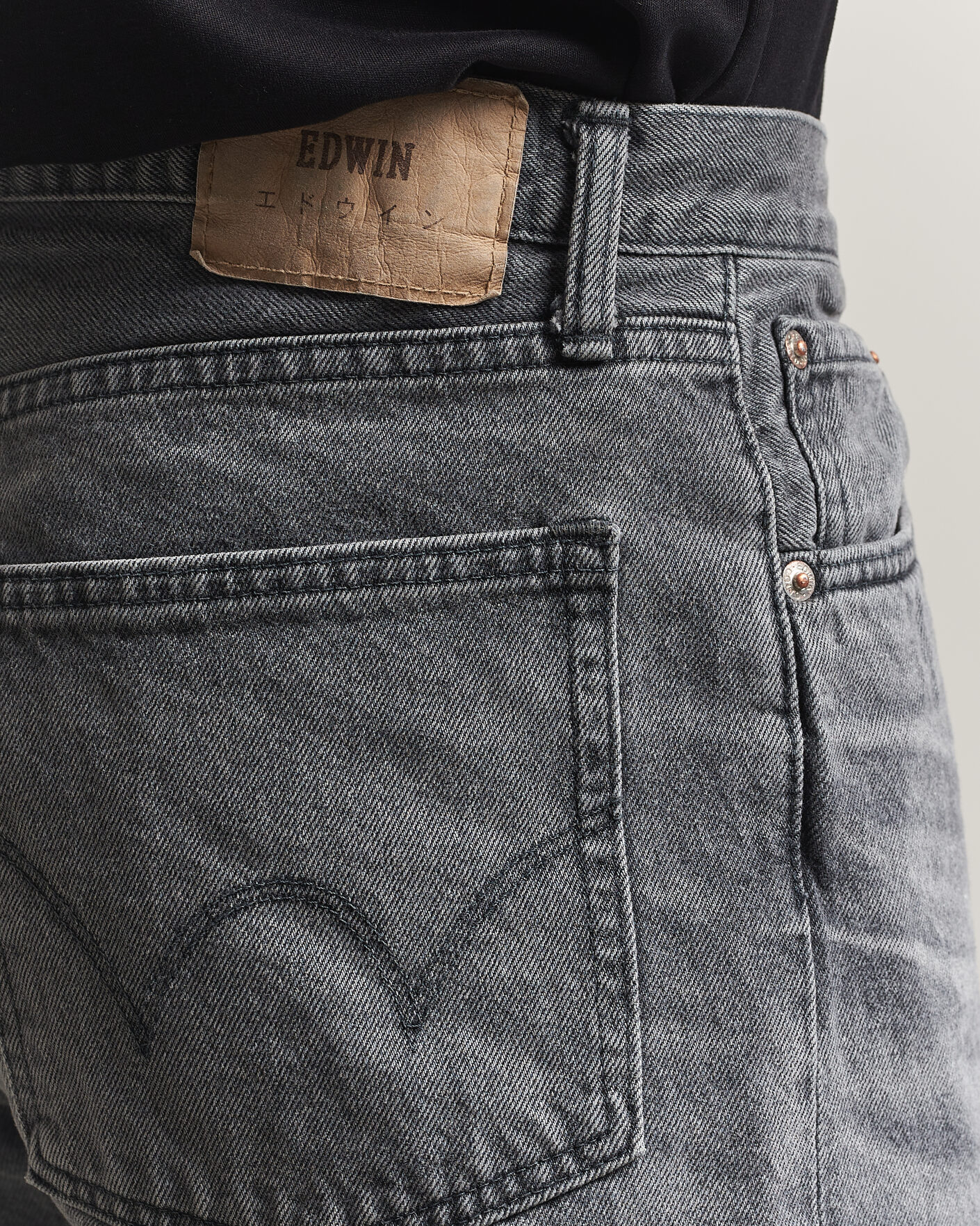 Herre | Skjorter | EDWIN | Loose Straight Jeans Washed Grey