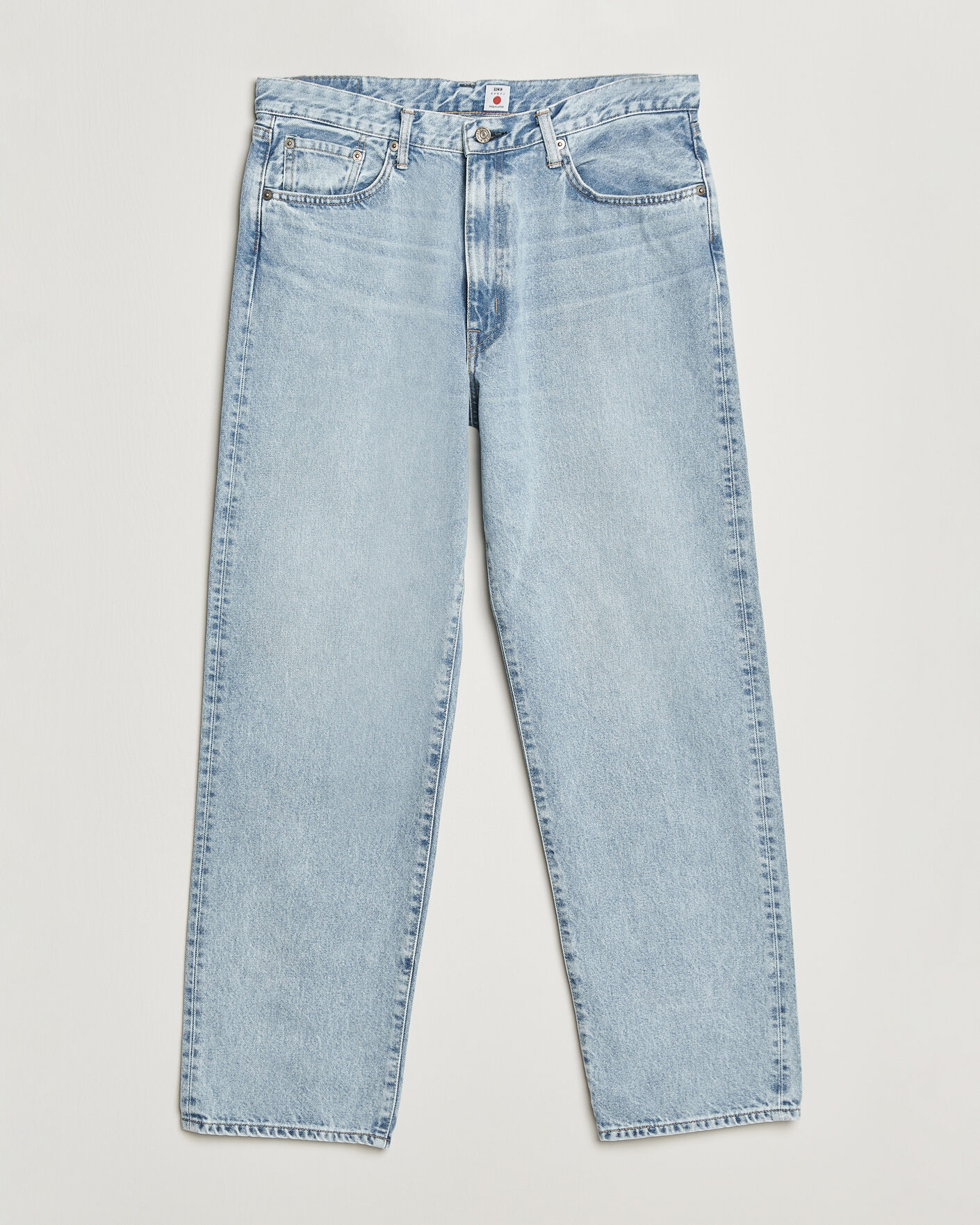 Herre | Jeans | EDWIN | Loose Straight Jeans Used Light Blue