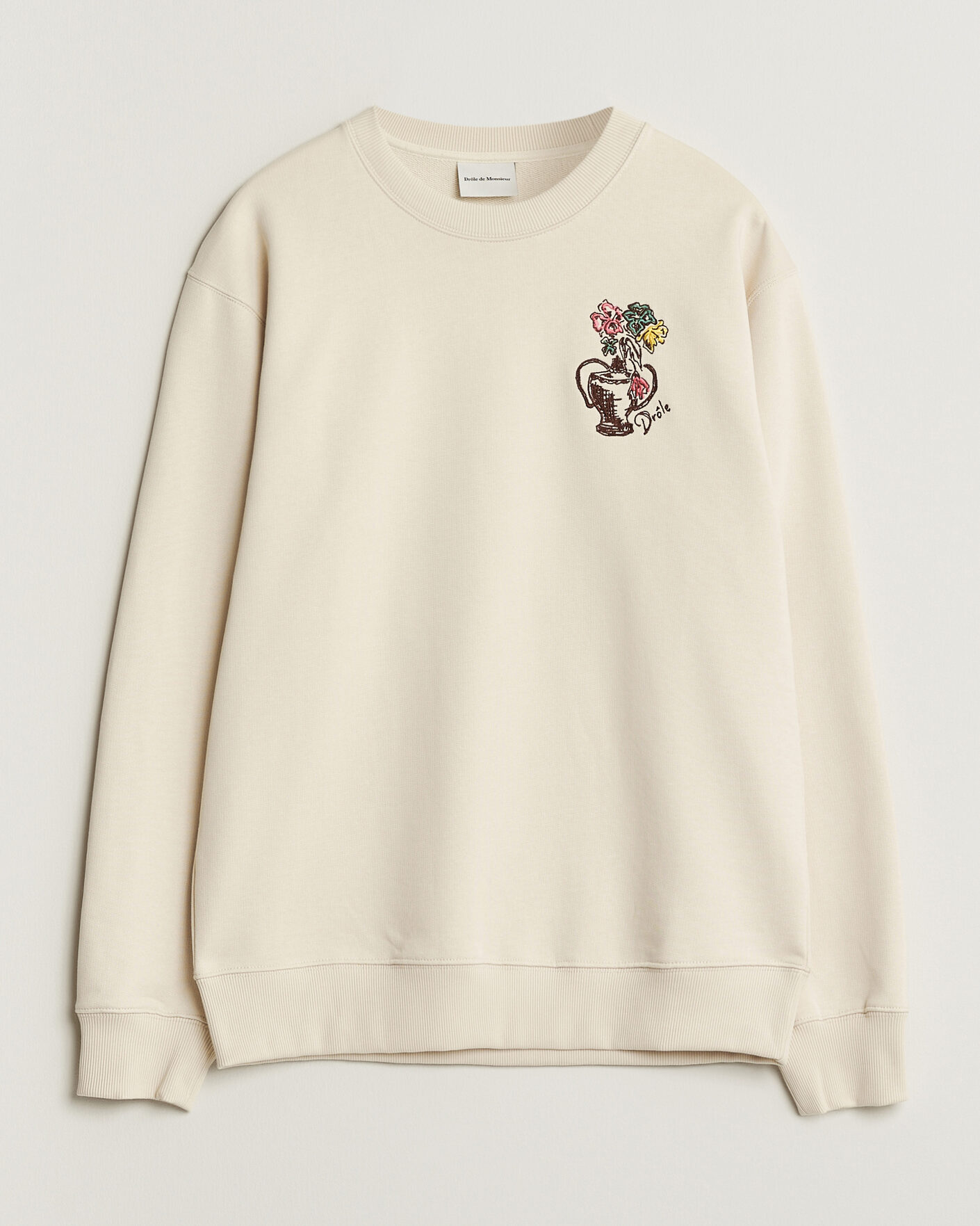 Herre | Trøjer | Drôle de Monsieur | Vase Havana Sweatshirt Sand