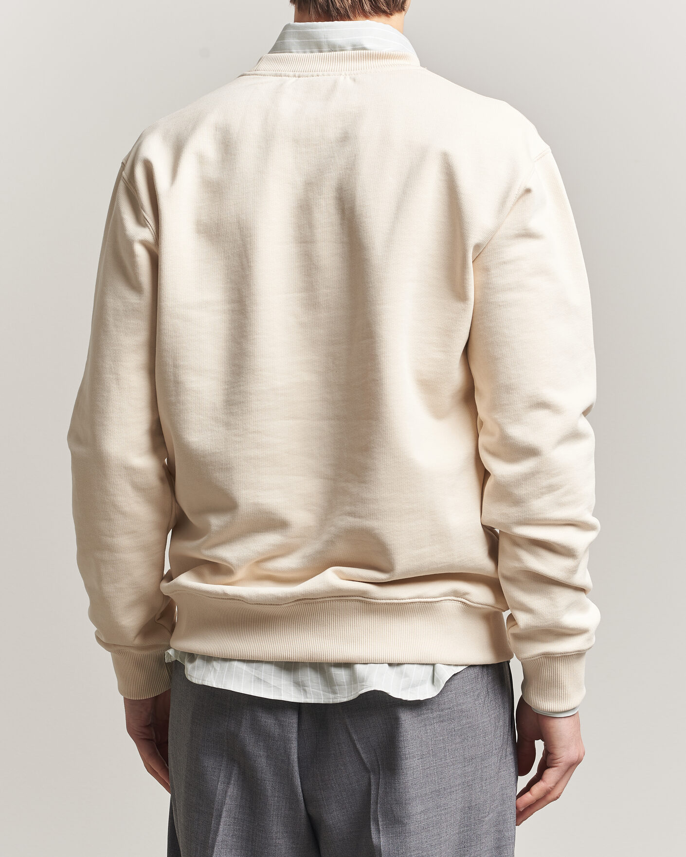Herre | Trøjer | Drôle de Monsieur | Classic Slogan Sweatshirt Sand