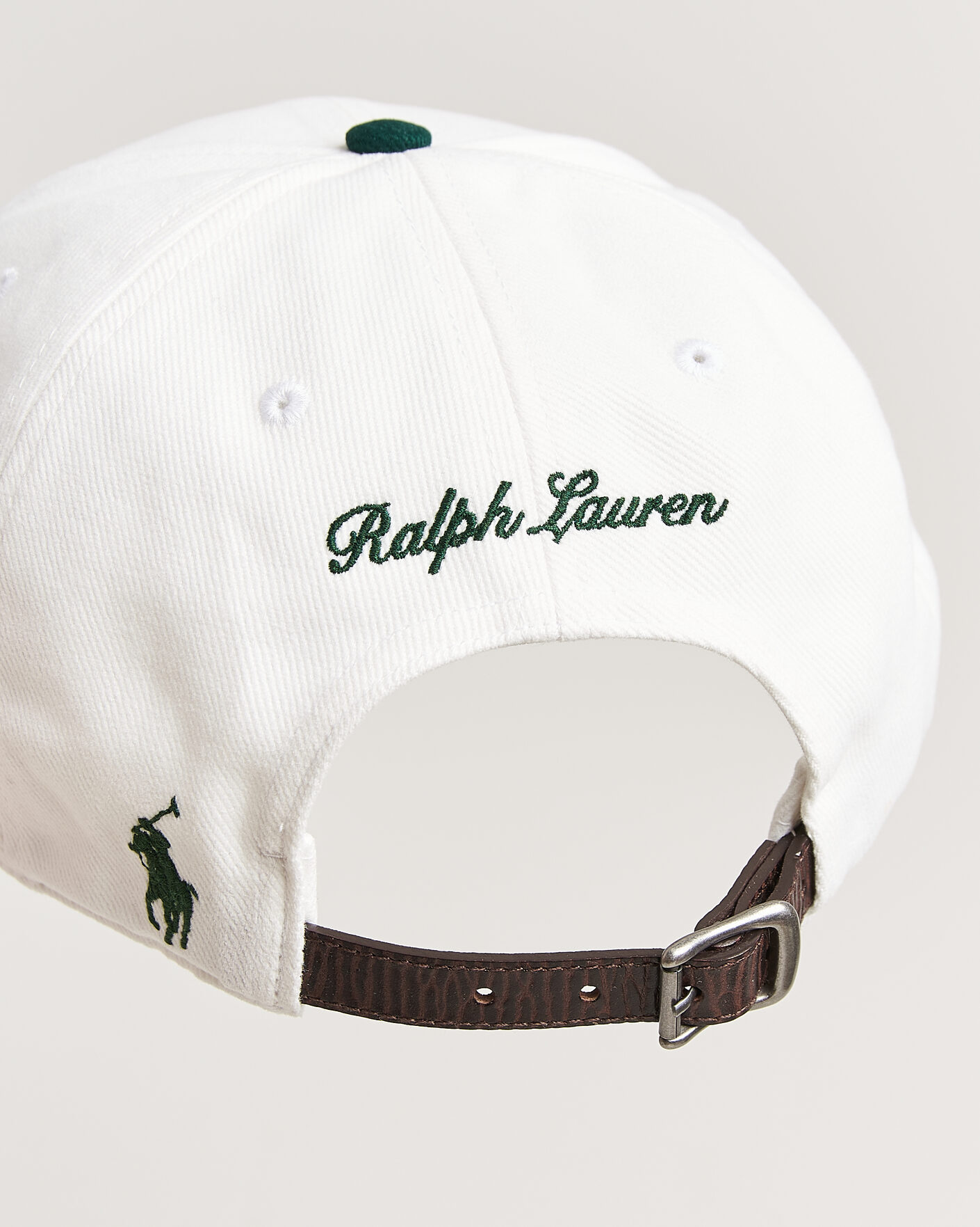 Herre | Hatte & kasketter | Polo Ralph Lauren | Wimbledon Cap White/Moss Agate
