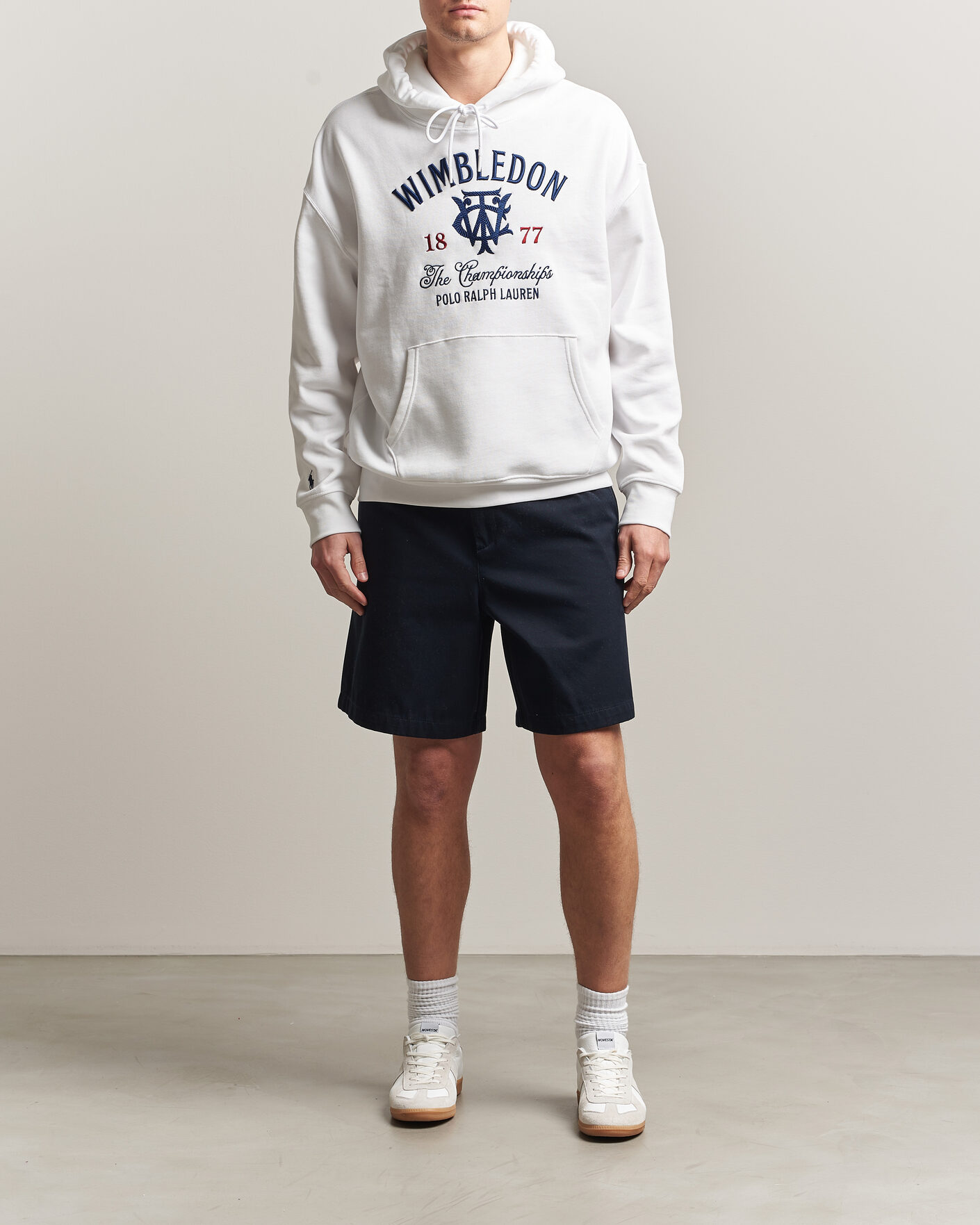 Herre | Trøjer | Polo Ralph Lauren | Wimbledon Hoodie White