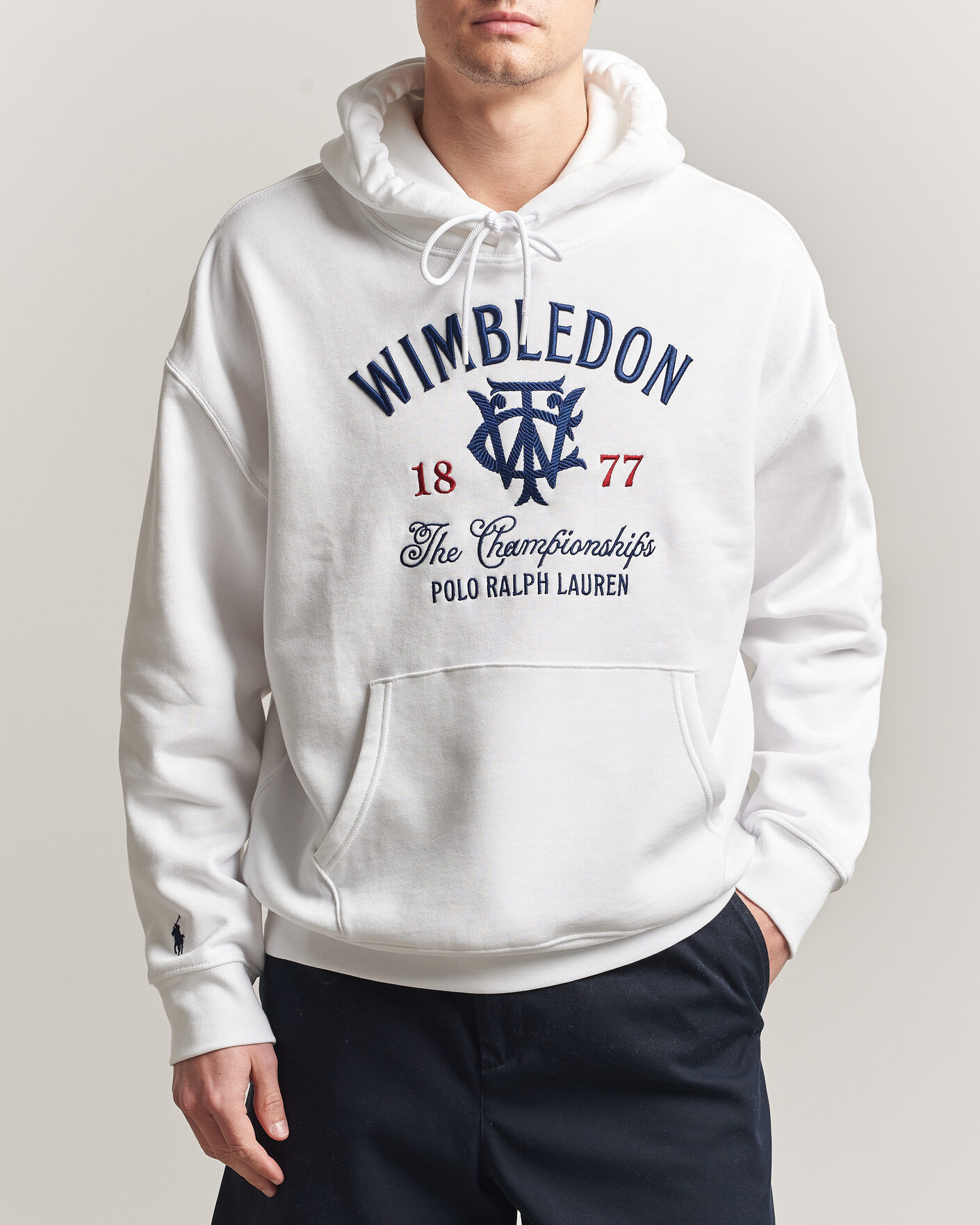 Herre | Trøjer | Polo Ralph Lauren | Wimbledon Hoodie White