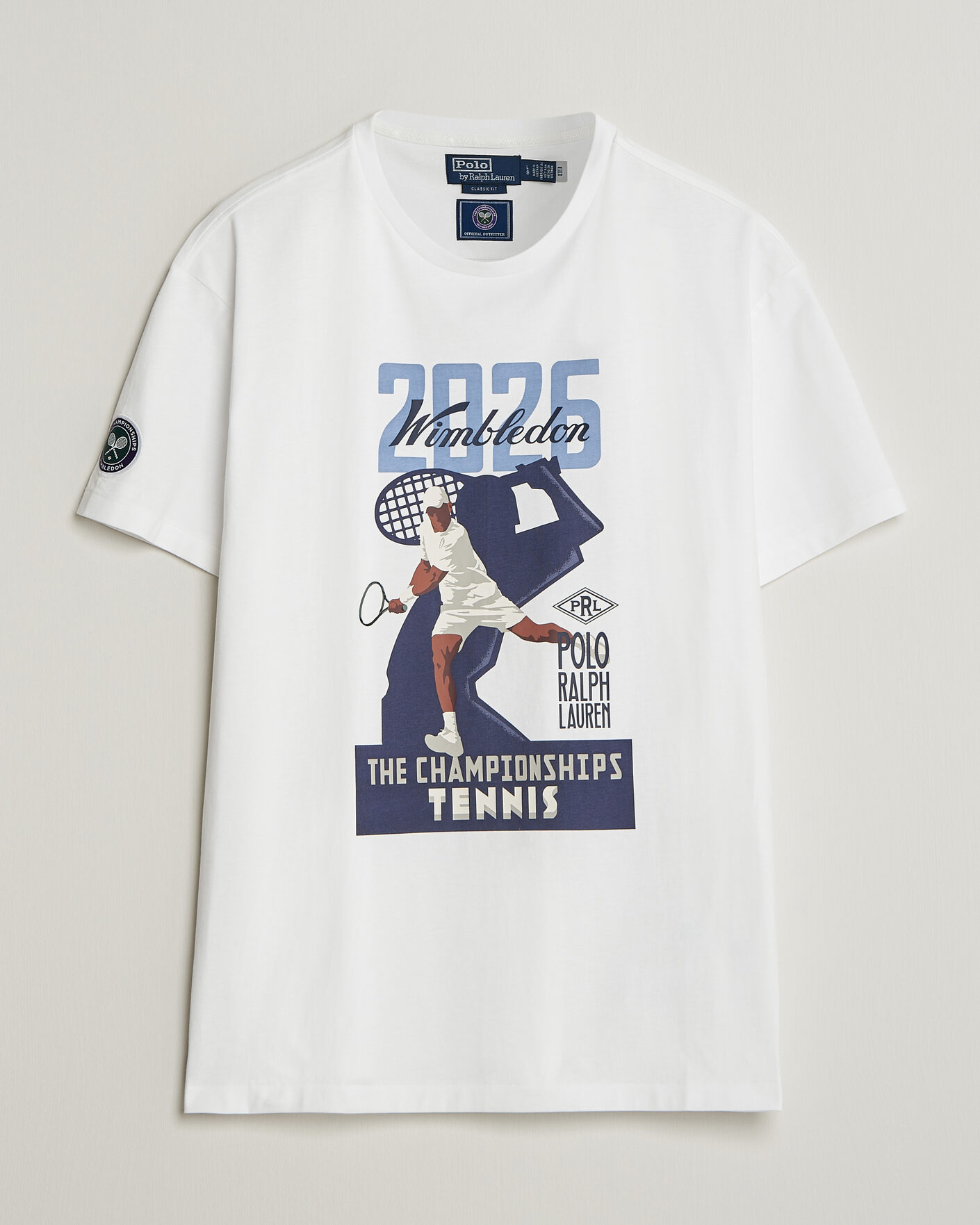 Herre | T-Shirts | Polo Ralph Lauren | Printed Championship Tee White