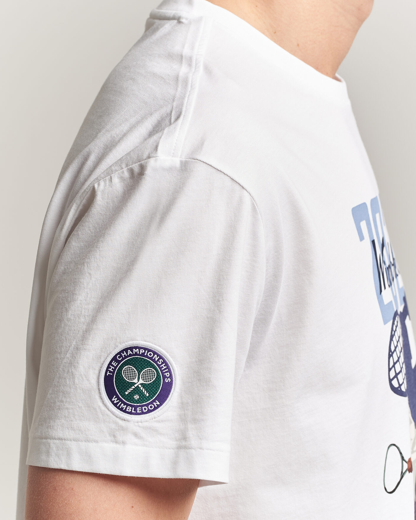 Herre | T-Shirts | Polo Ralph Lauren | Printed Championship Tee White