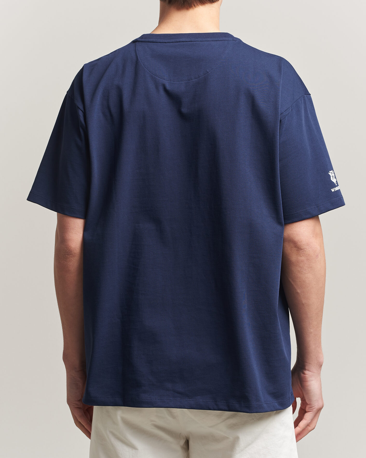 Herre | T-Shirts | Polo Ralph Lauren | Wimbledon Championship Tee Refined Navy