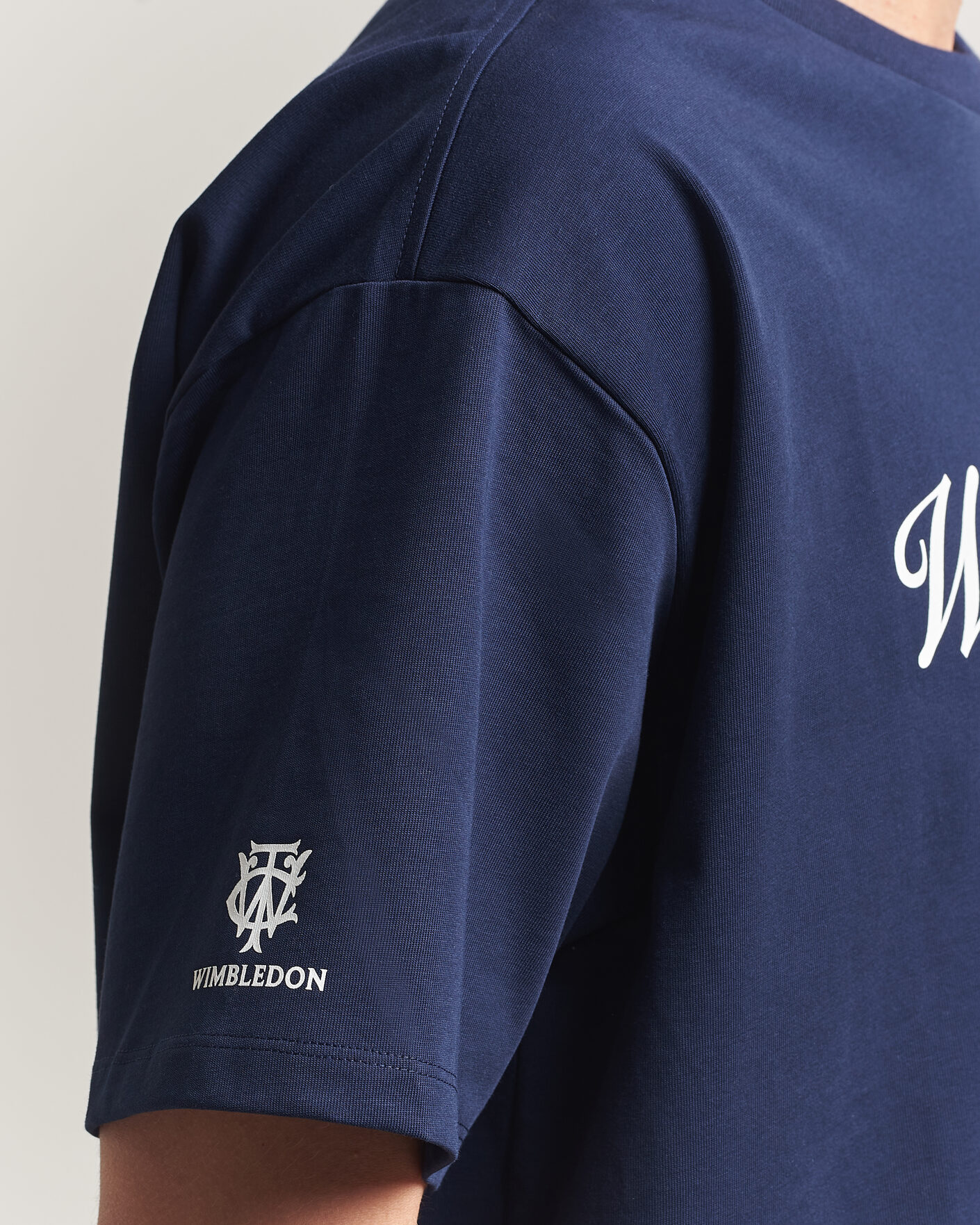 Herre | T-Shirts | Polo Ralph Lauren | Wimbledon Championship Tee Refined Navy