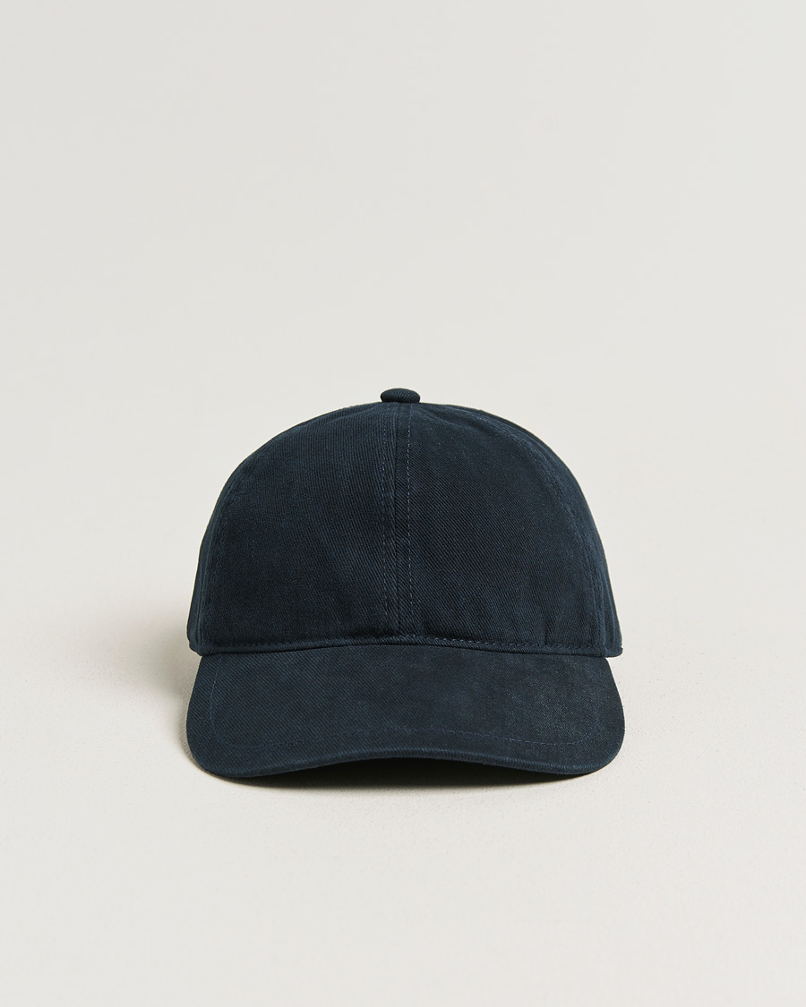 Herre | Hatte & kasketter | Tiger of Sweden | Hent Washed Cap Light Ink