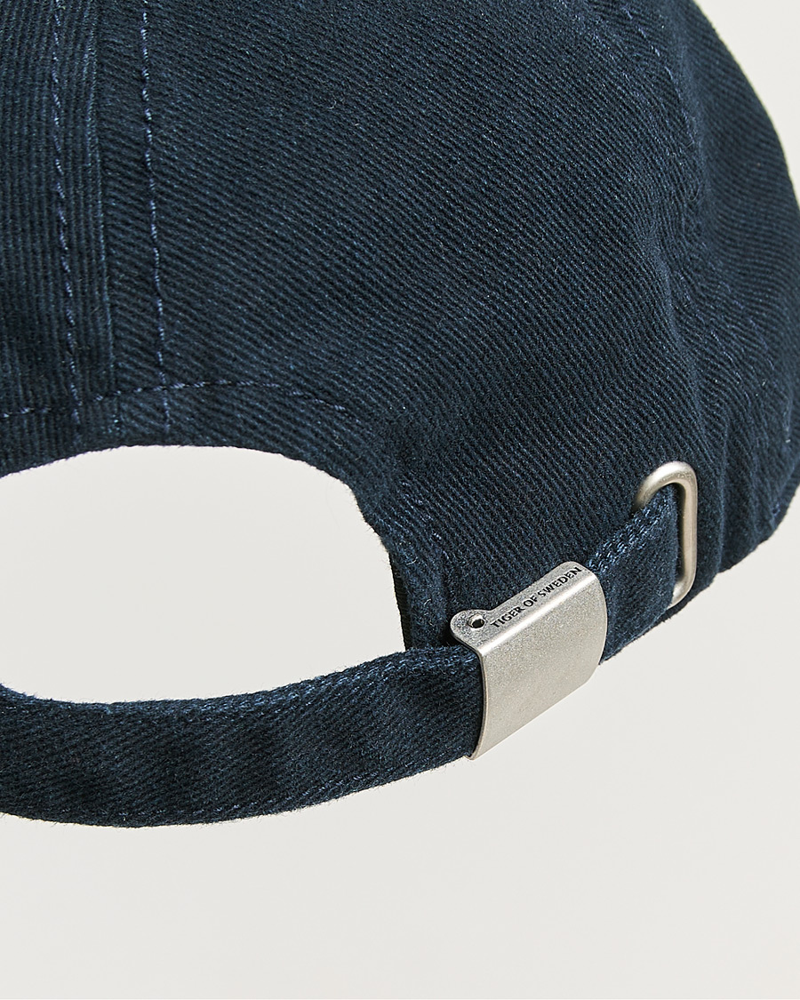 Herre | Hatte & kasketter | Tiger of Sweden | Hent Washed Cap Light Ink