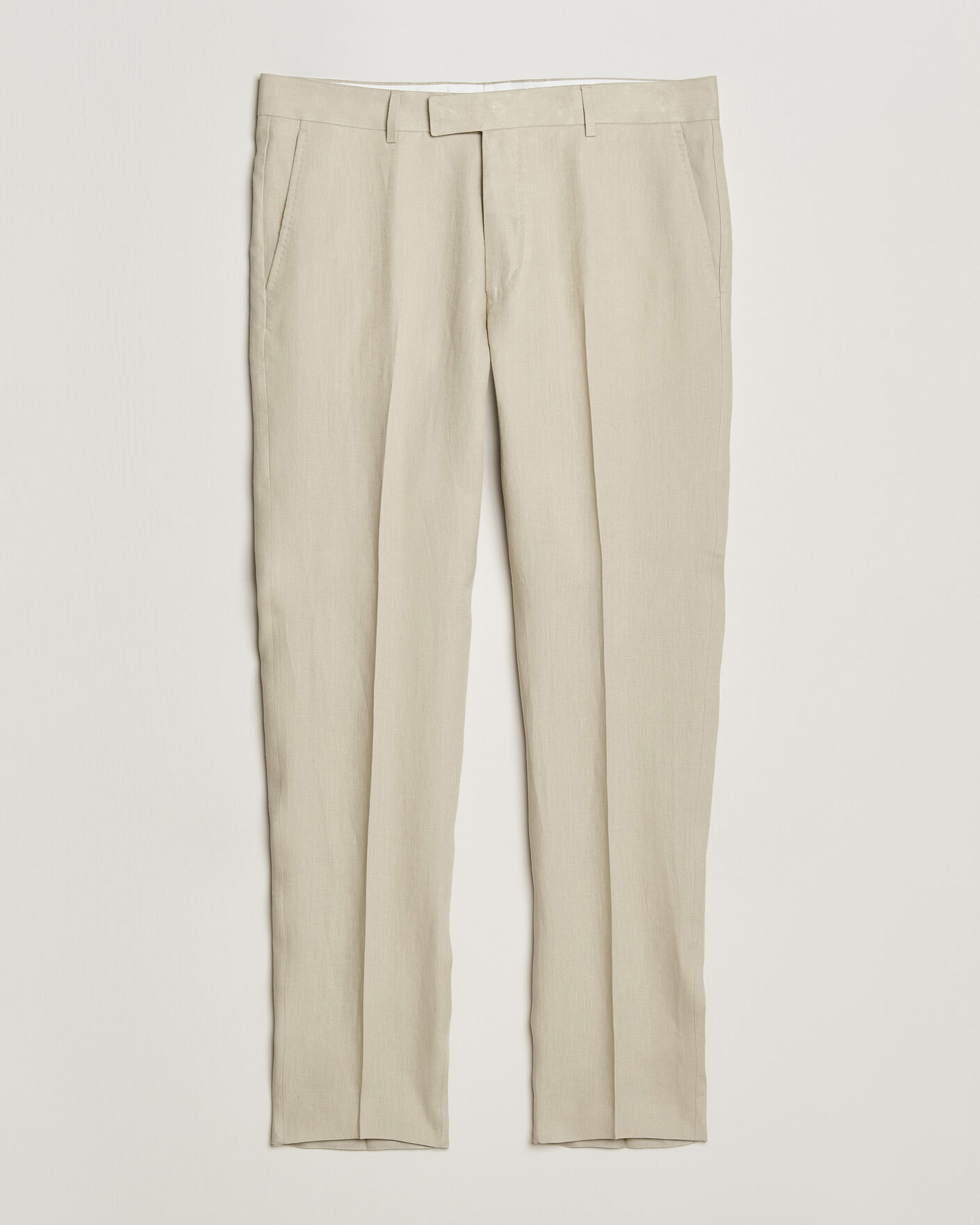 Herre | Bukser | Tiger of Sweden | Tenuta Linen Suit Trousers Cream Sand