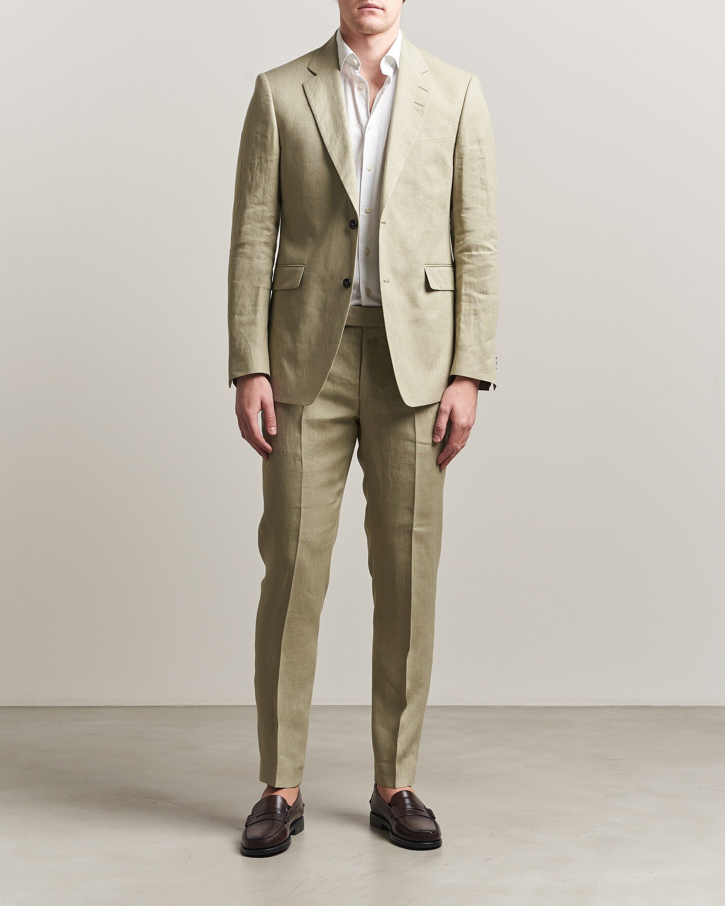 Herre | Blazere & jakker | Tiger of Sweden | Justin Linen Suit Blazer Mole