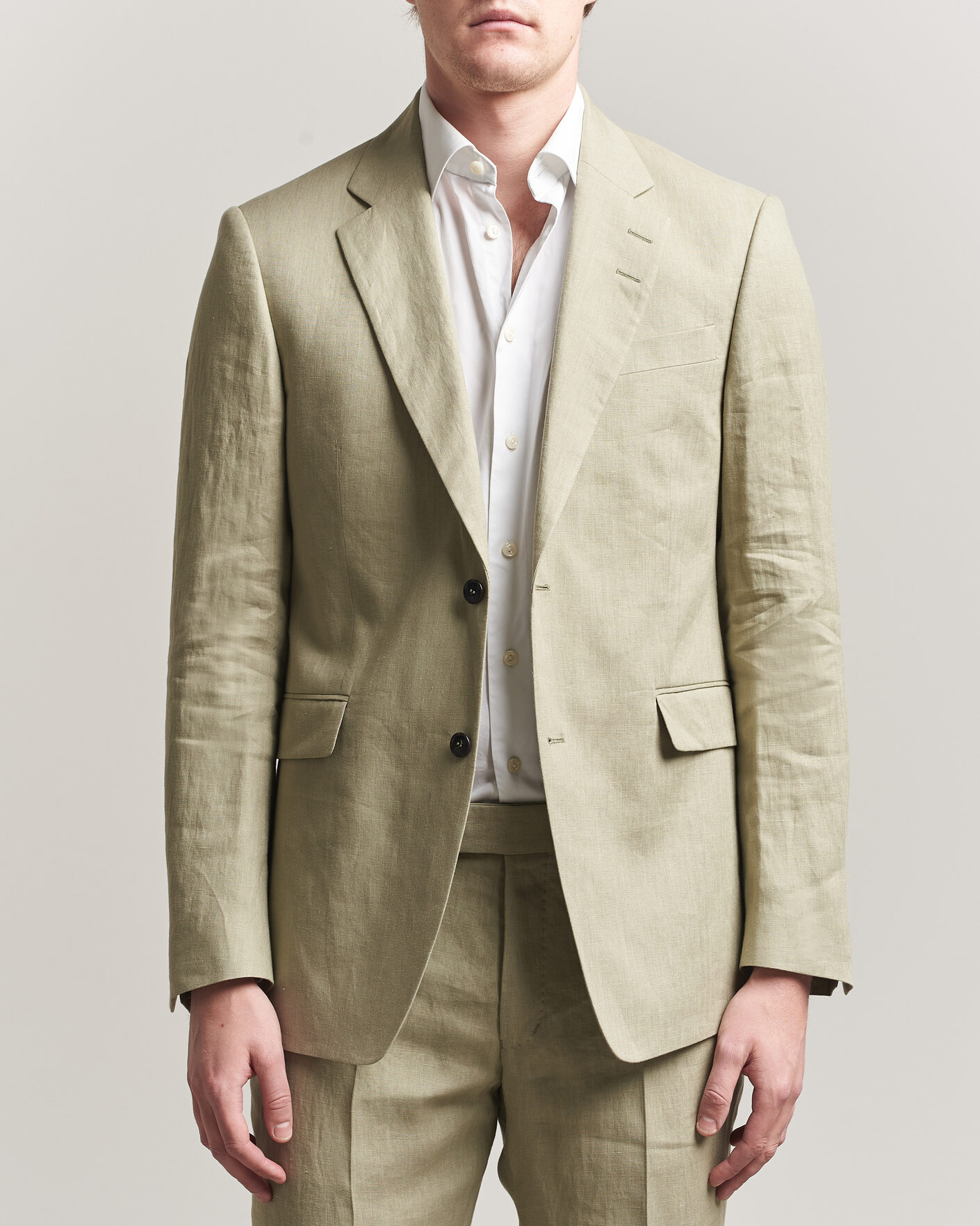 Herre | Blazere & jakker | Tiger of Sweden | Justin Linen Suit Blazer Mole