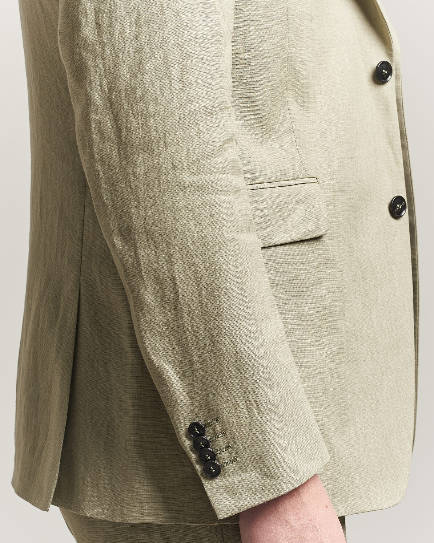 Herre | Blazere & jakker | Tiger of Sweden | Justin Linen Suit Blazer Mole