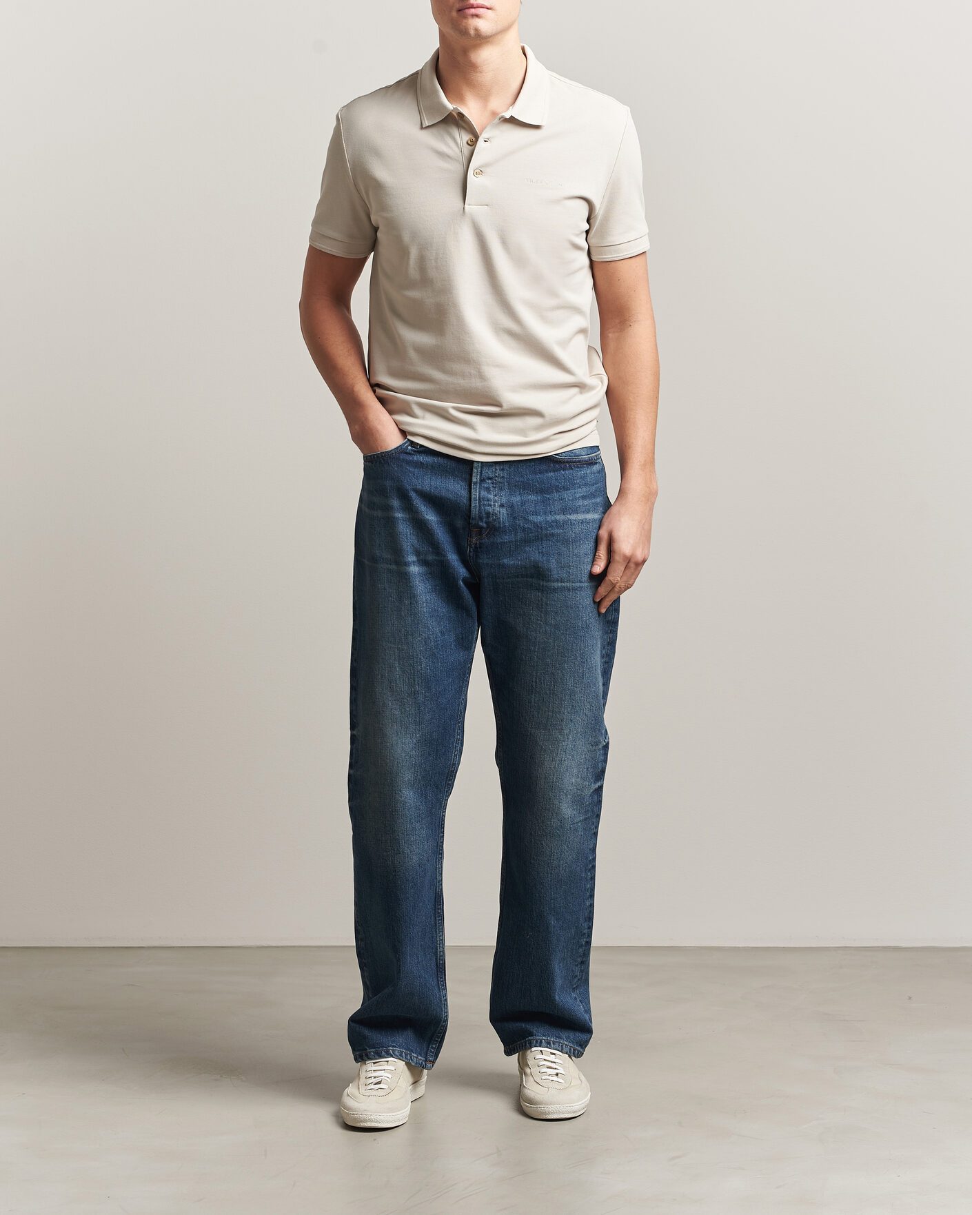 Herre | Polotrøjer | Tiger of Sweden | Darios Polo Seline Grey