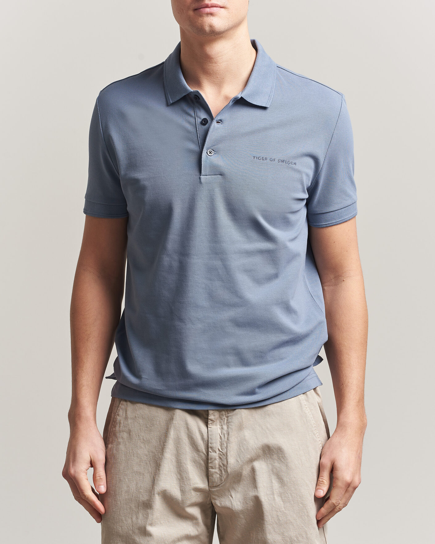 Herre | Polotrøjer | Tiger of Sweden | Darios Polo Dull Blue