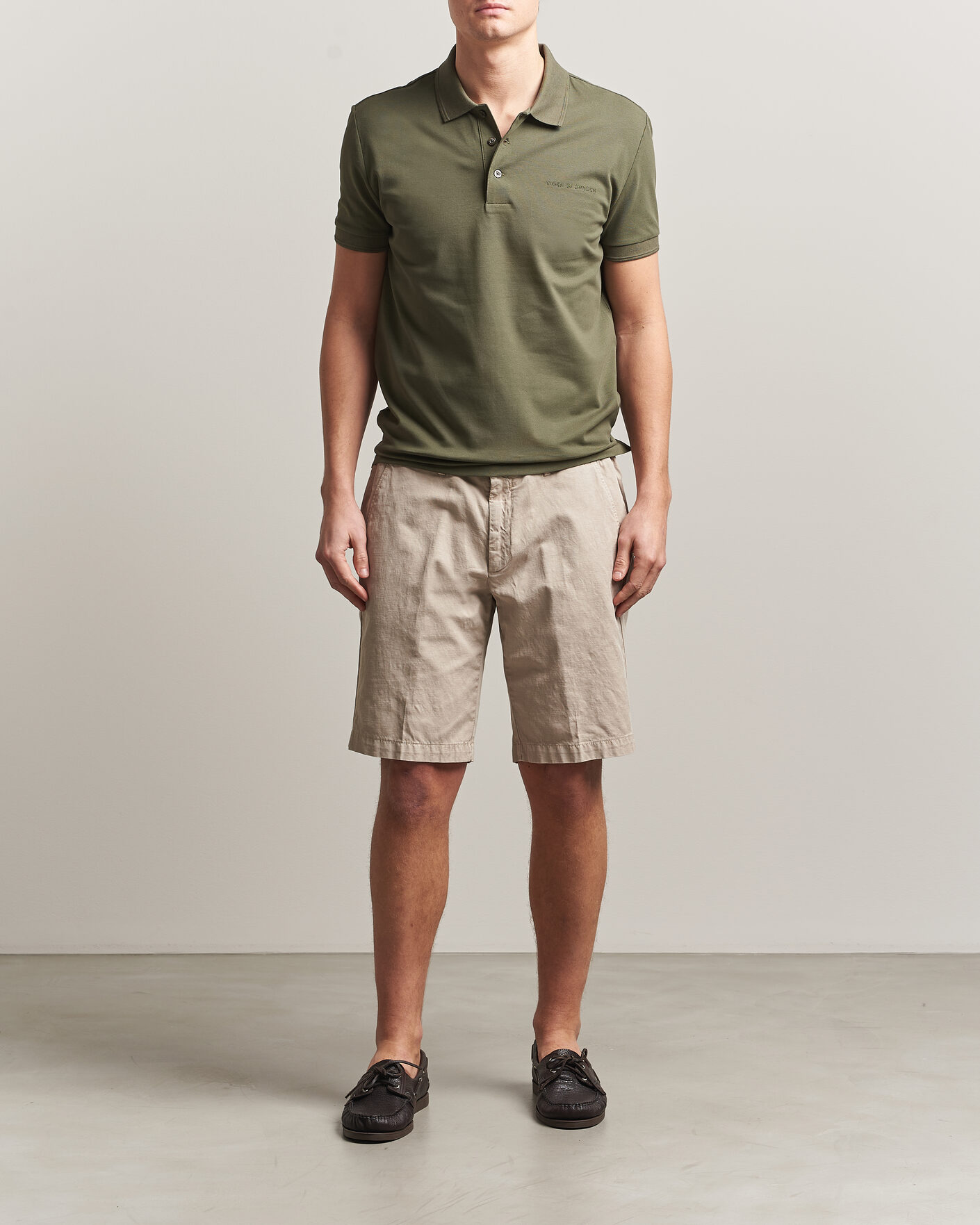 Herre | Polotrøjer | Tiger of Sweden | Darios Polo Kalamata Green