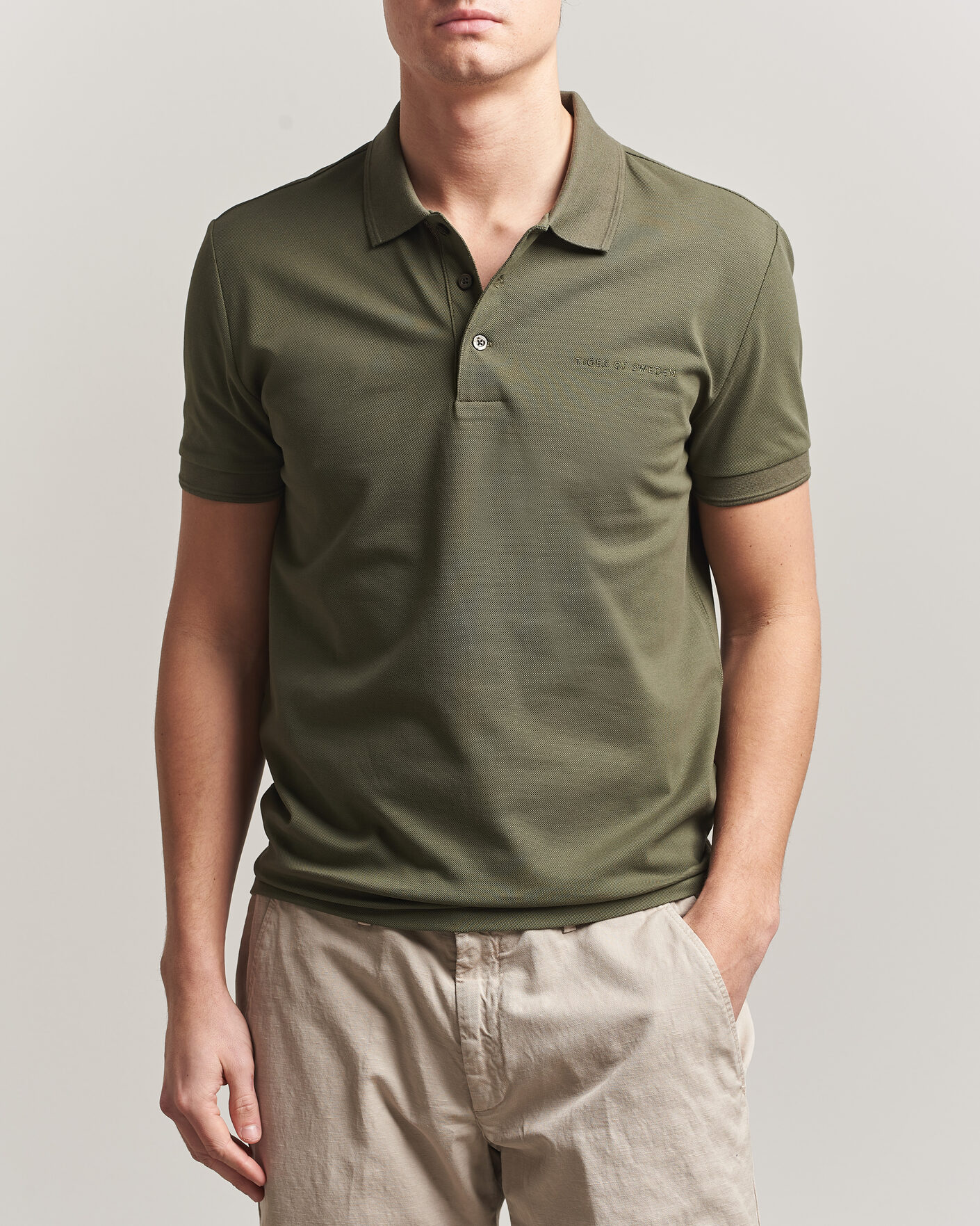 Herre | Polotrøjer | Tiger of Sweden | Darios Polo Kalamata Green