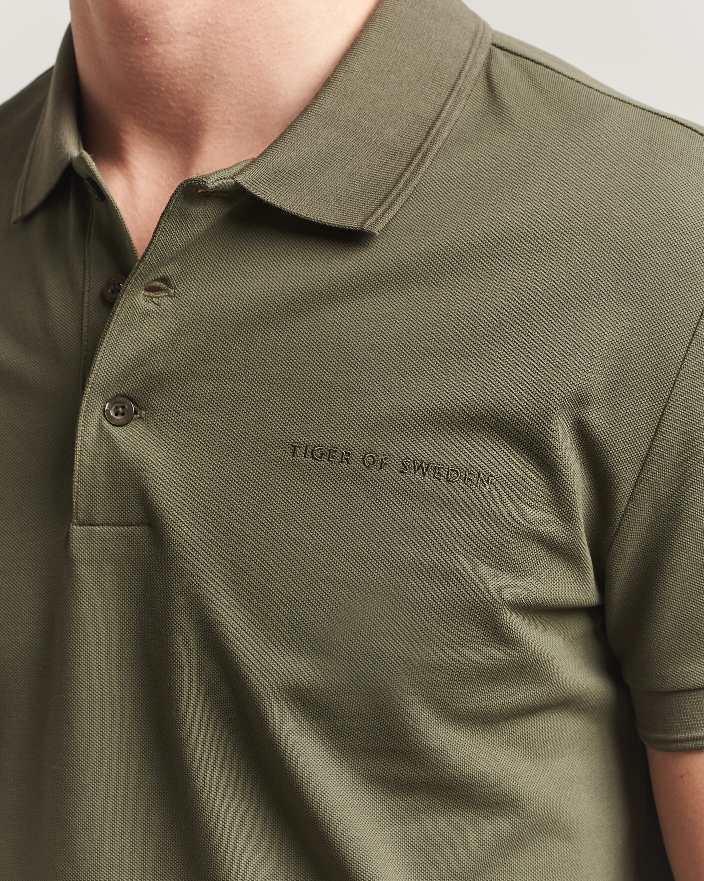 Herre | Polotrøjer | Tiger of Sweden | Darios Polo Kalamata Green