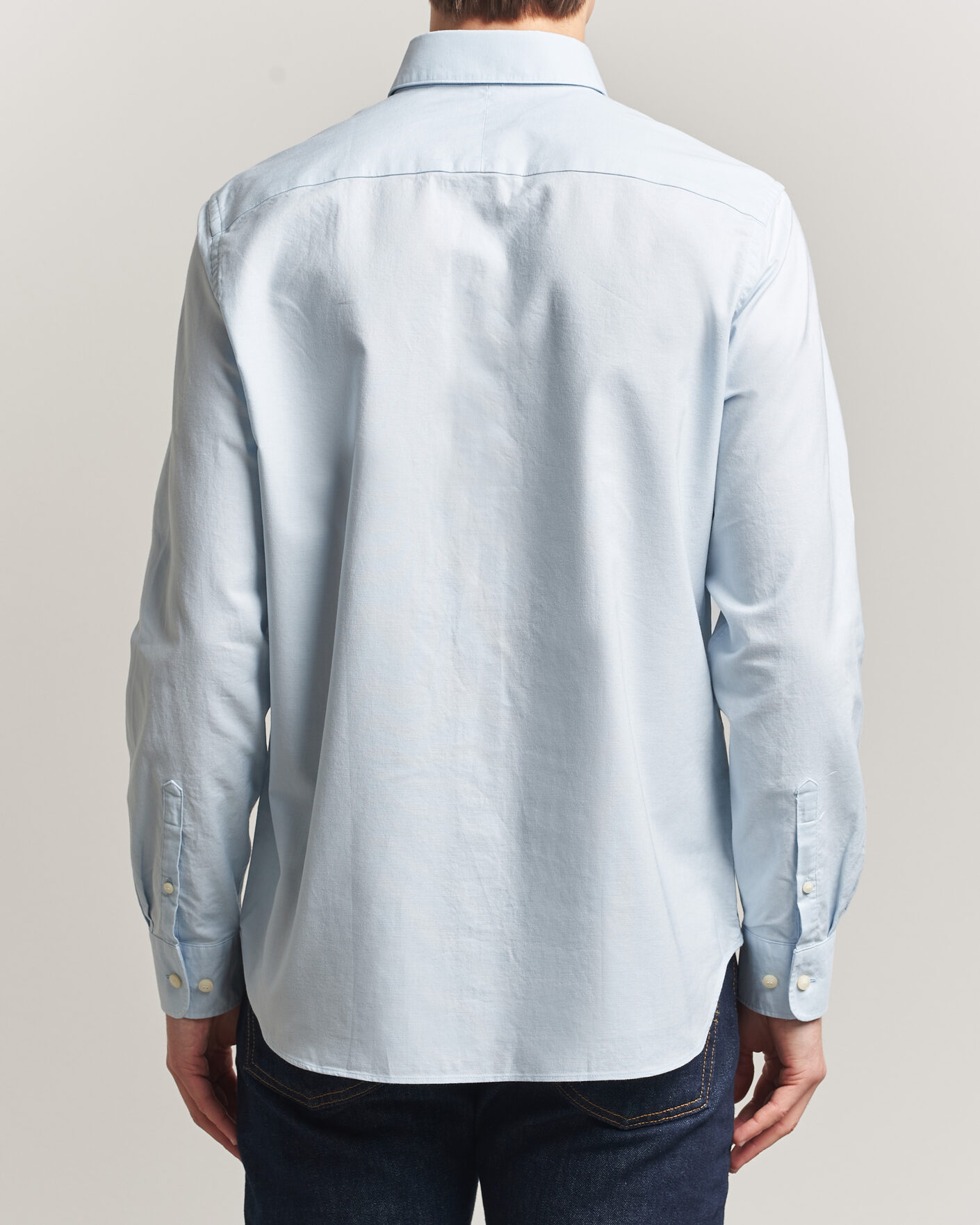Herre | Skjorter | Tiger of Sweden | Bjorn Oxford Shirt Light Blue