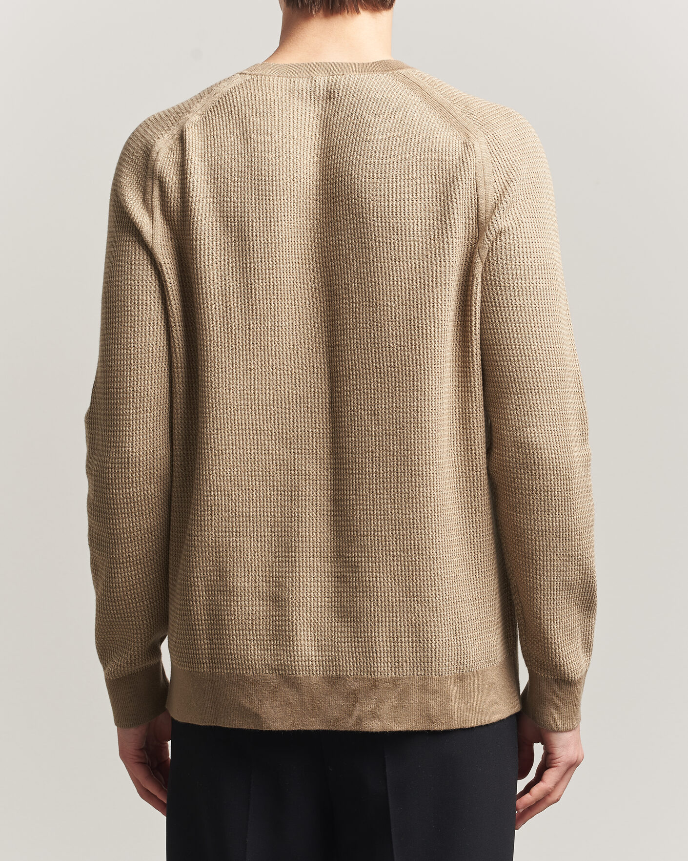 Herre | Trøjer | Tiger of Sweden | Martin Knitted Sweater Umber Brown