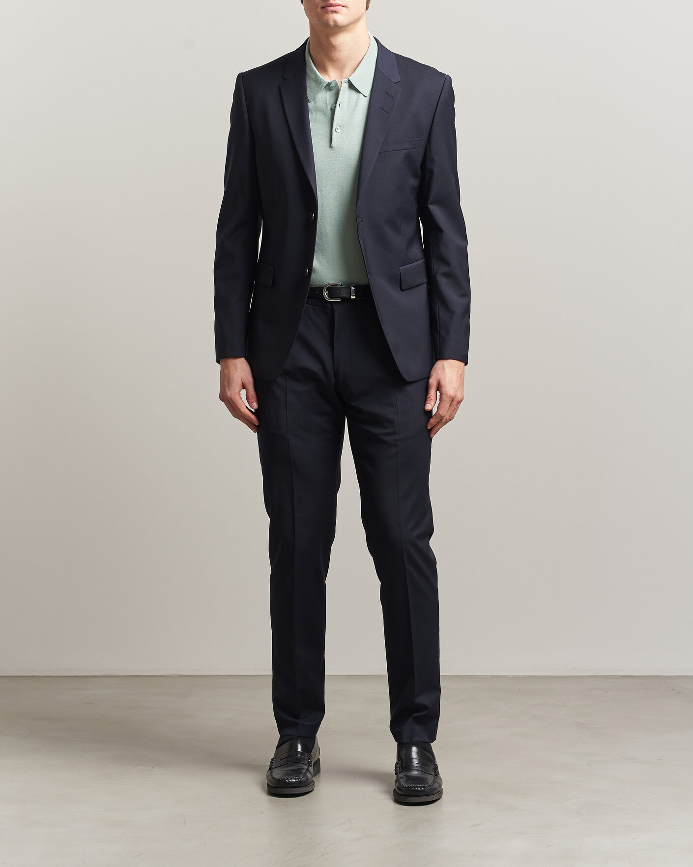 Herre | Blazere & jakker | Tiger of Sweden | Jamie Wool Travel Suit Blazer Dark Ink