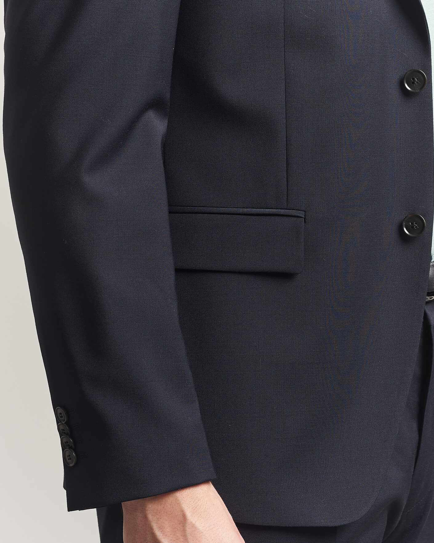 Herre | Blazere & jakker | Tiger of Sweden | Jamie Wool Travel Suit Blazer Dark Ink