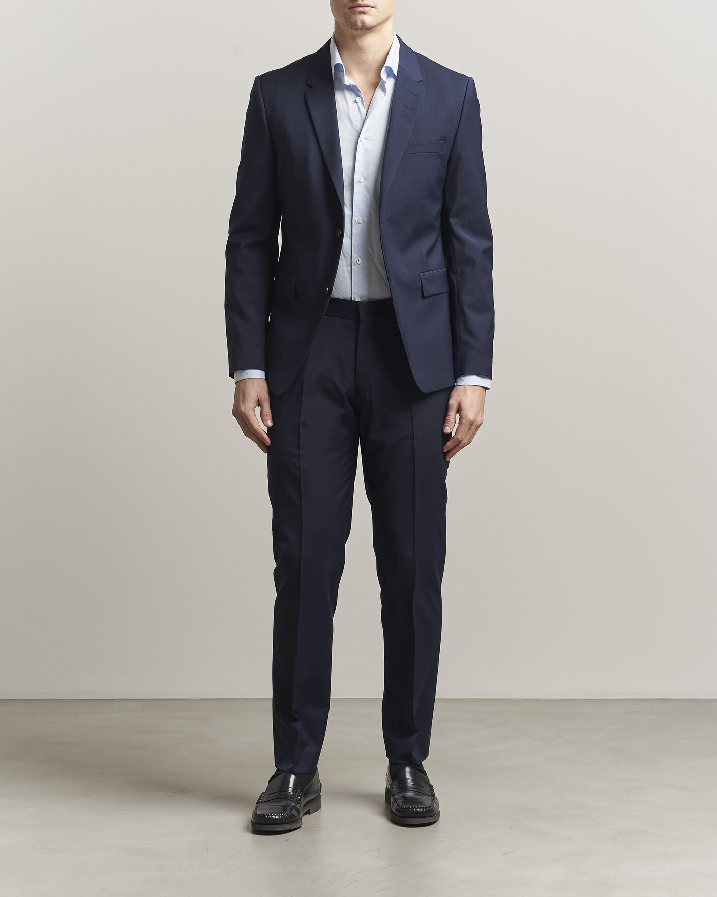 Herre | Blazere & jakker | Tiger of Sweden | Jamie Wool Travel Suit Blazer Royal Blue