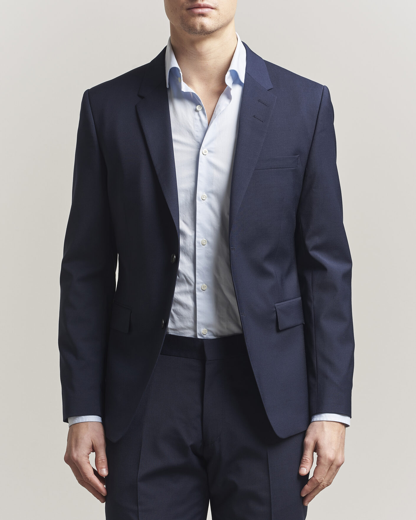 Herre | Blazere & jakker | Tiger of Sweden | Jamie Wool Travel Suit Blazer Royal Blue