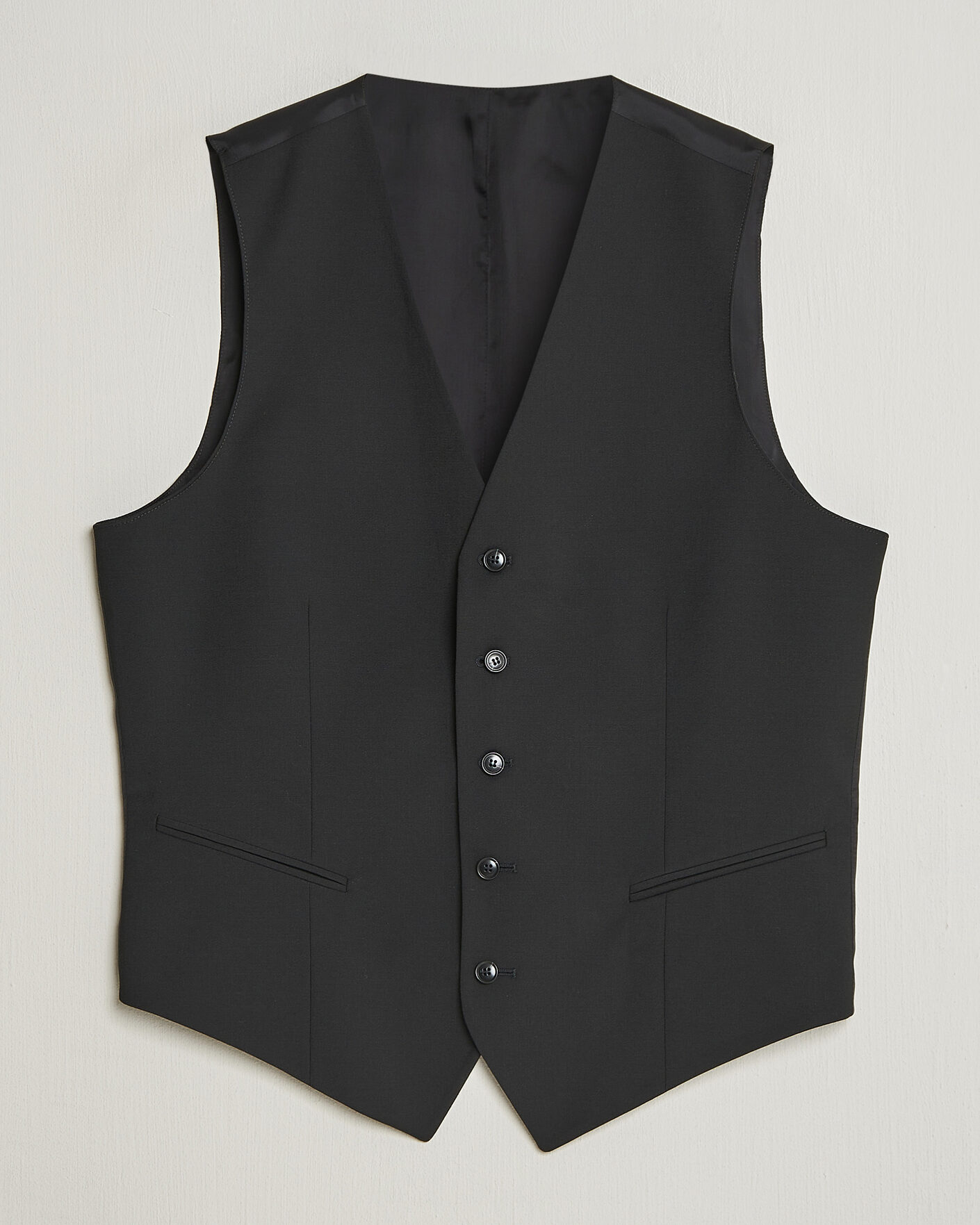 Herre | Veste | Tiger of Sweden | Winston Wool Travel Waistcoat Black