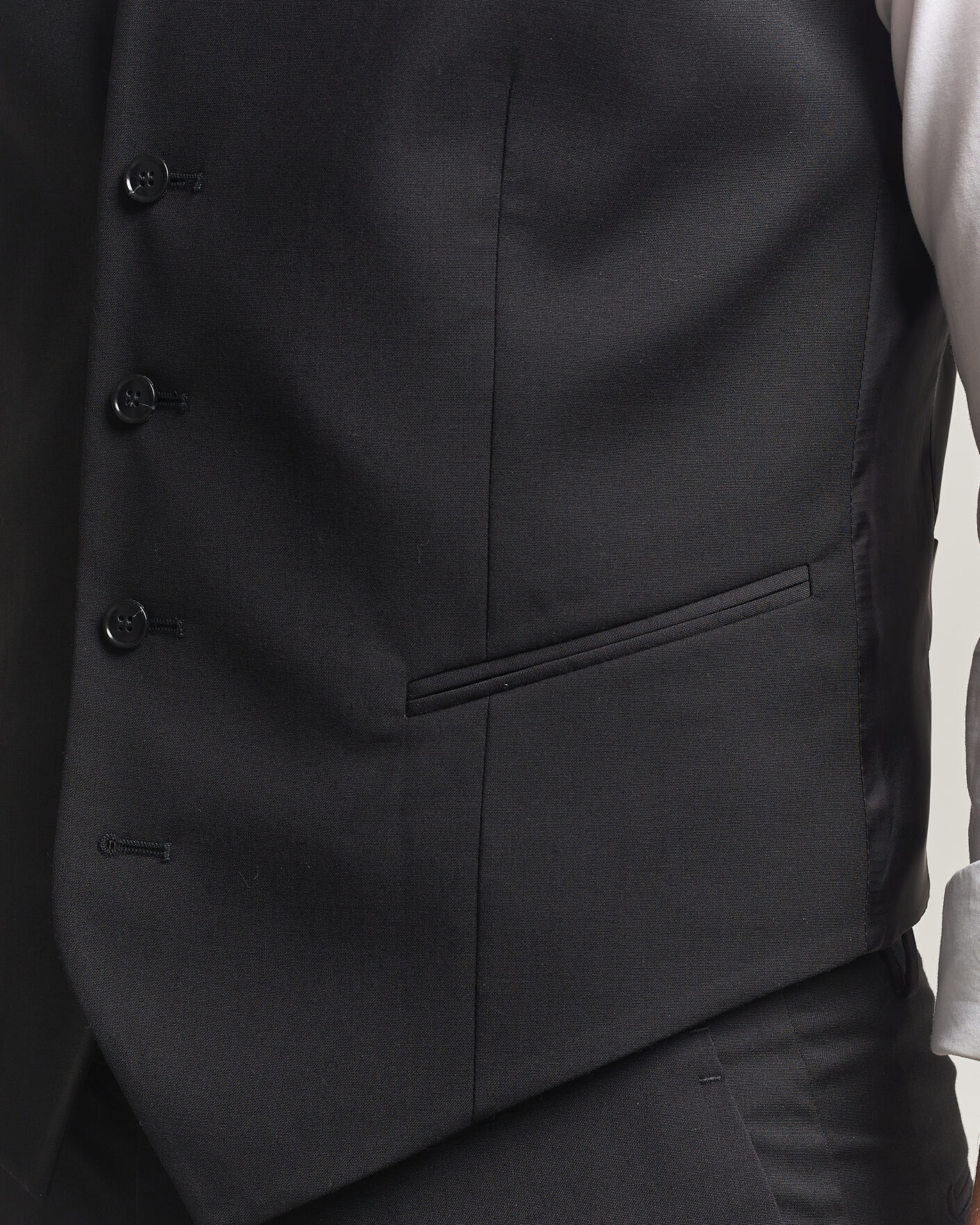 Herre | Veste | Tiger of Sweden | Winston Wool Travel Waistcoat Black