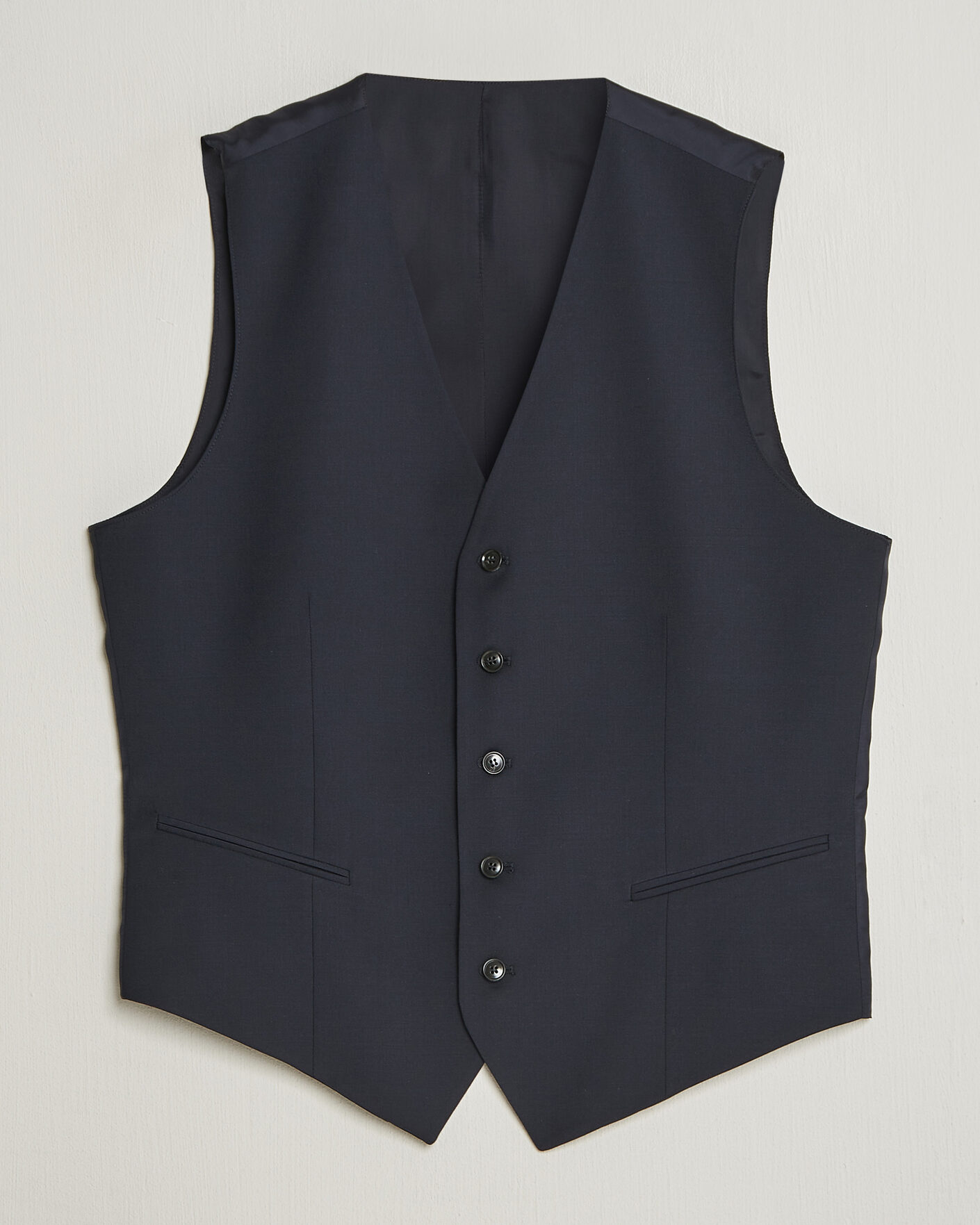 Herre | Veste | Tiger of Sweden | Winston Wool Travel Waistcoat Dark Ink