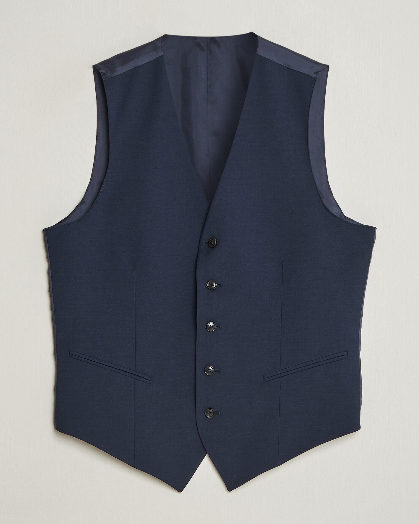 Herre | Veste | Tiger of Sweden | Winston Wool Travel Waistcoat Royal Blue