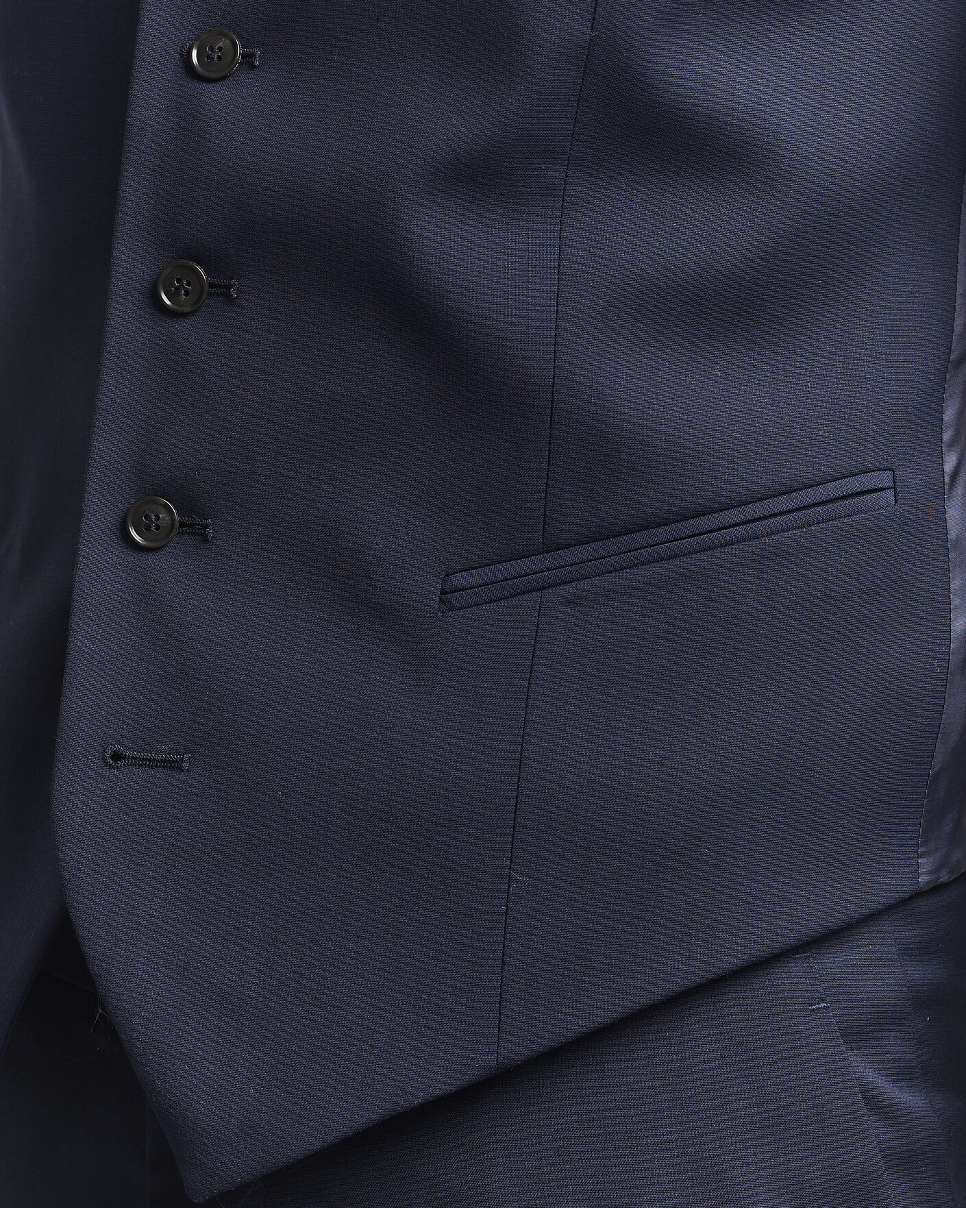 Herre | Veste | Tiger of Sweden | Winston Wool Travel Waistcoat Royal Blue