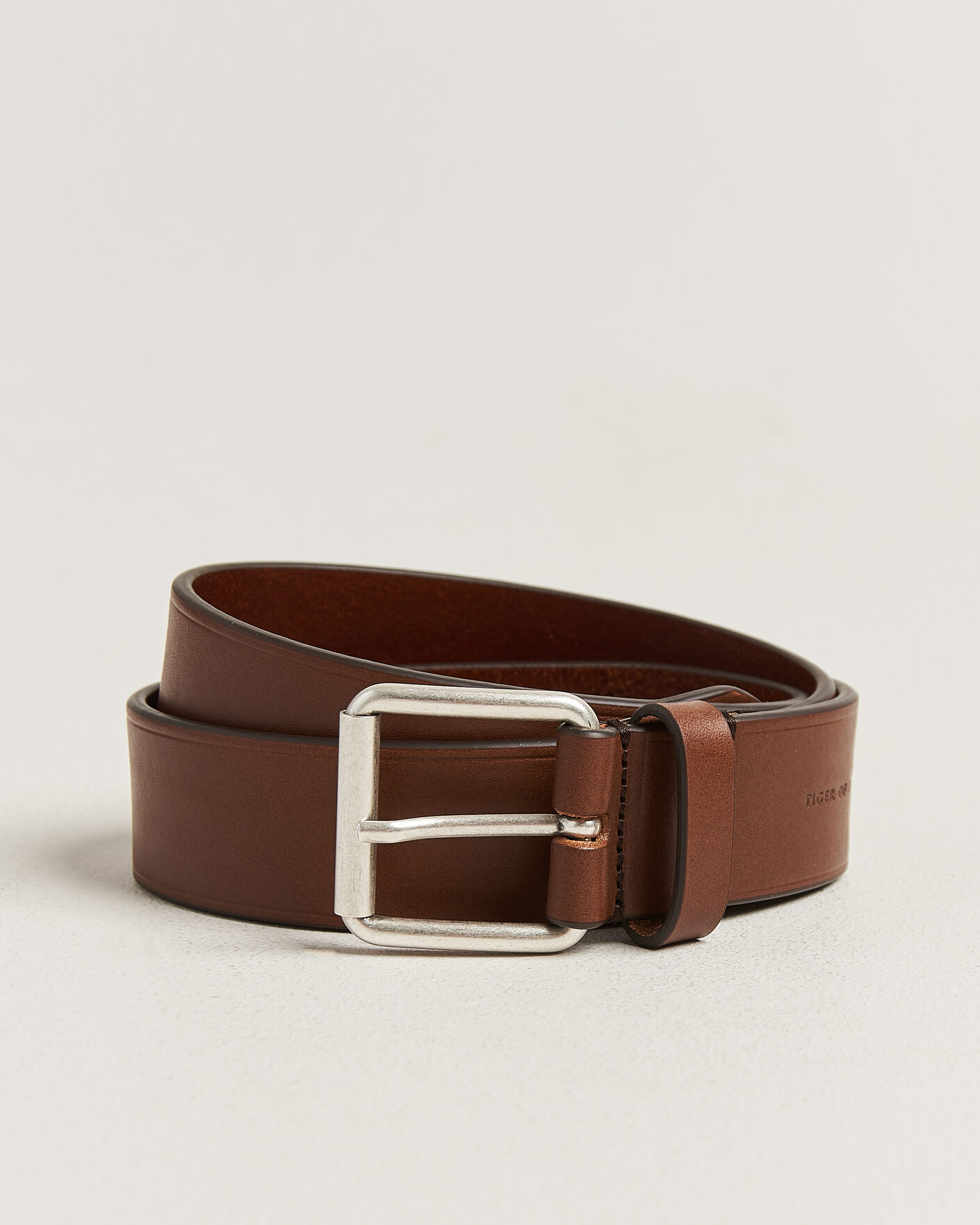 Herre | Bælter | Tiger of Sweden | Labori Leather Belt Dark Brown