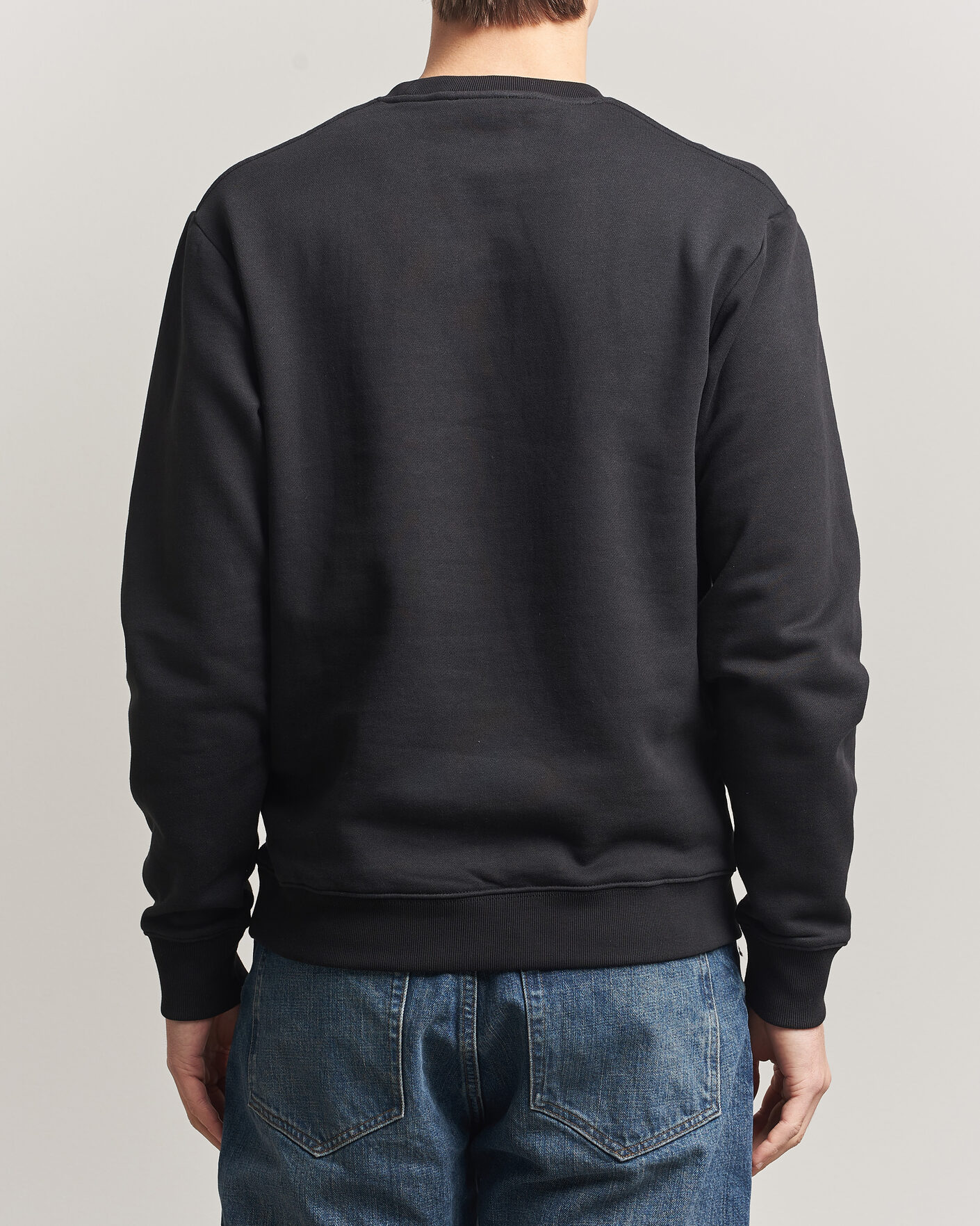 Herre | Trøjer | Tiger of Sweden | Emerson Crew Neck Sweatshirt Black