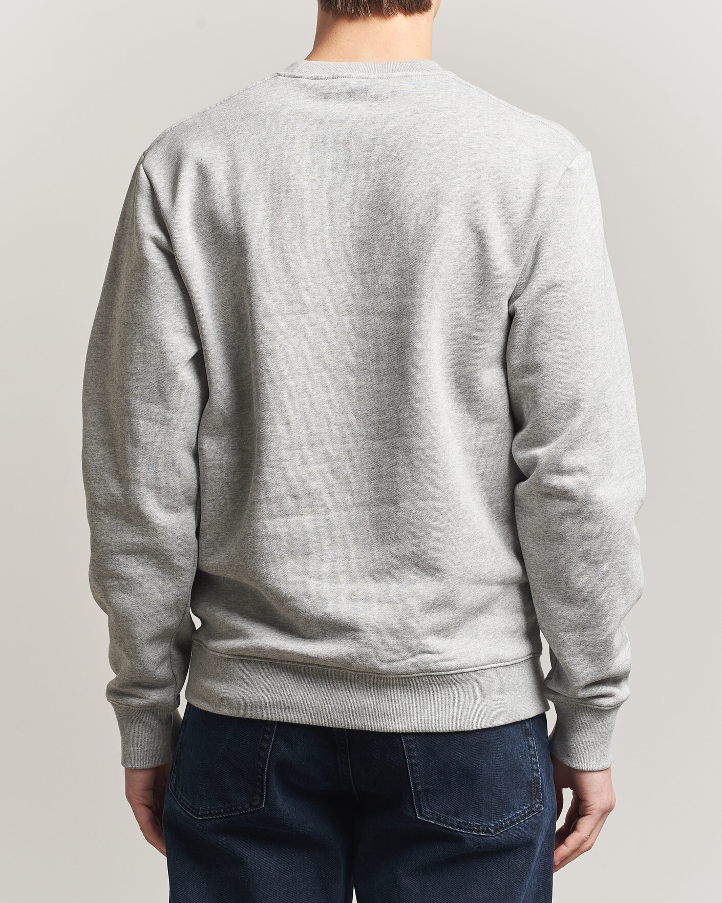 Herre | Trøjer | Tiger of Sweden | Emerson Crew Neck Sweatshirt Grey Melange