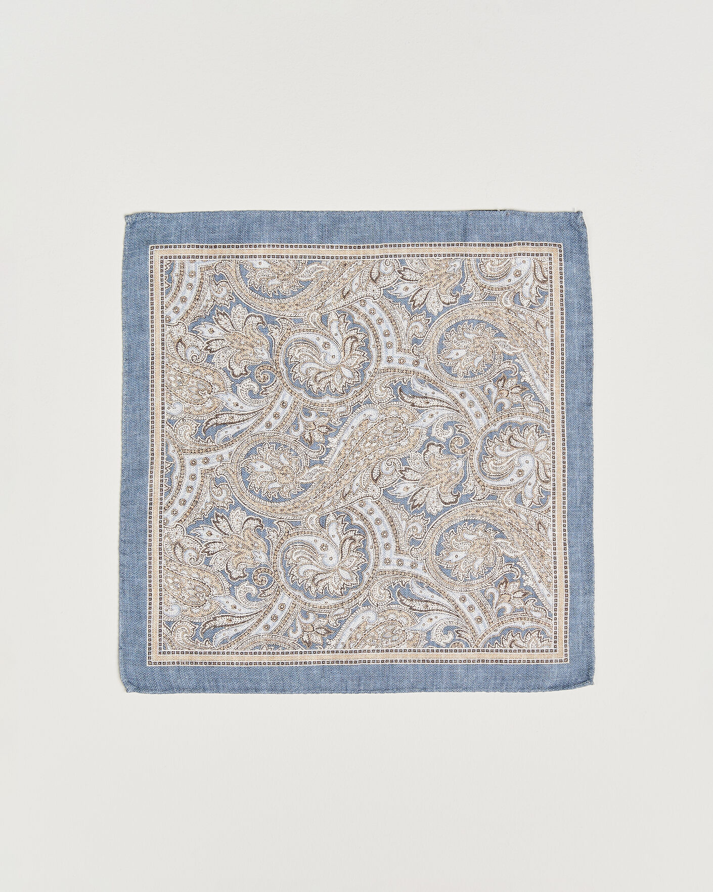 Herre | Lommeklude | Amanda Christensen | Silk Shappe Double Faced Pocket Square Navy