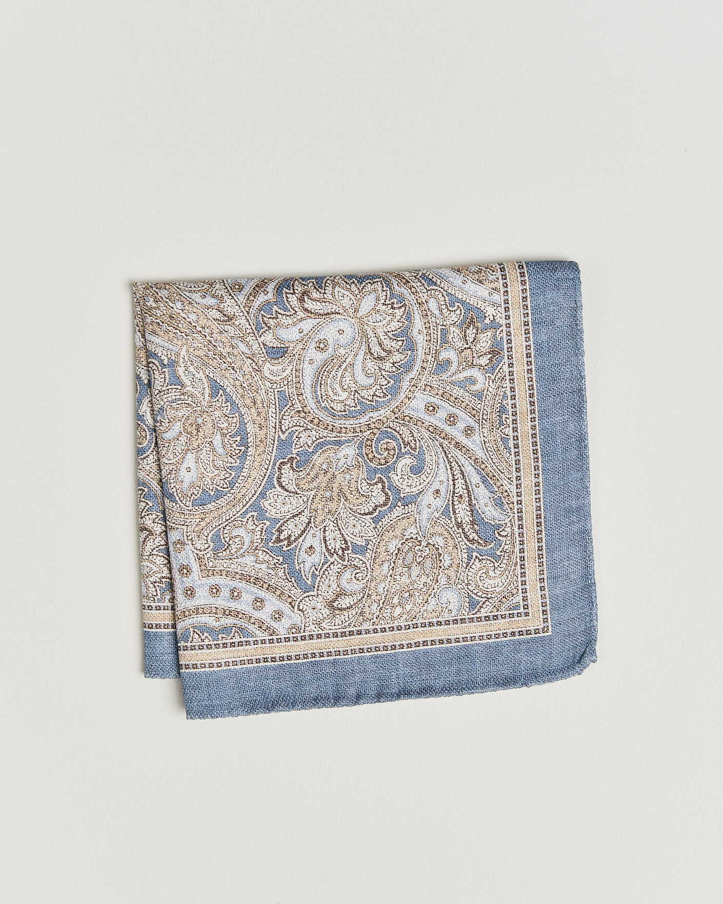 Herre | Lommeklude | Amanda Christensen | Silk Shappe Double Faced Pocket Square Navy
