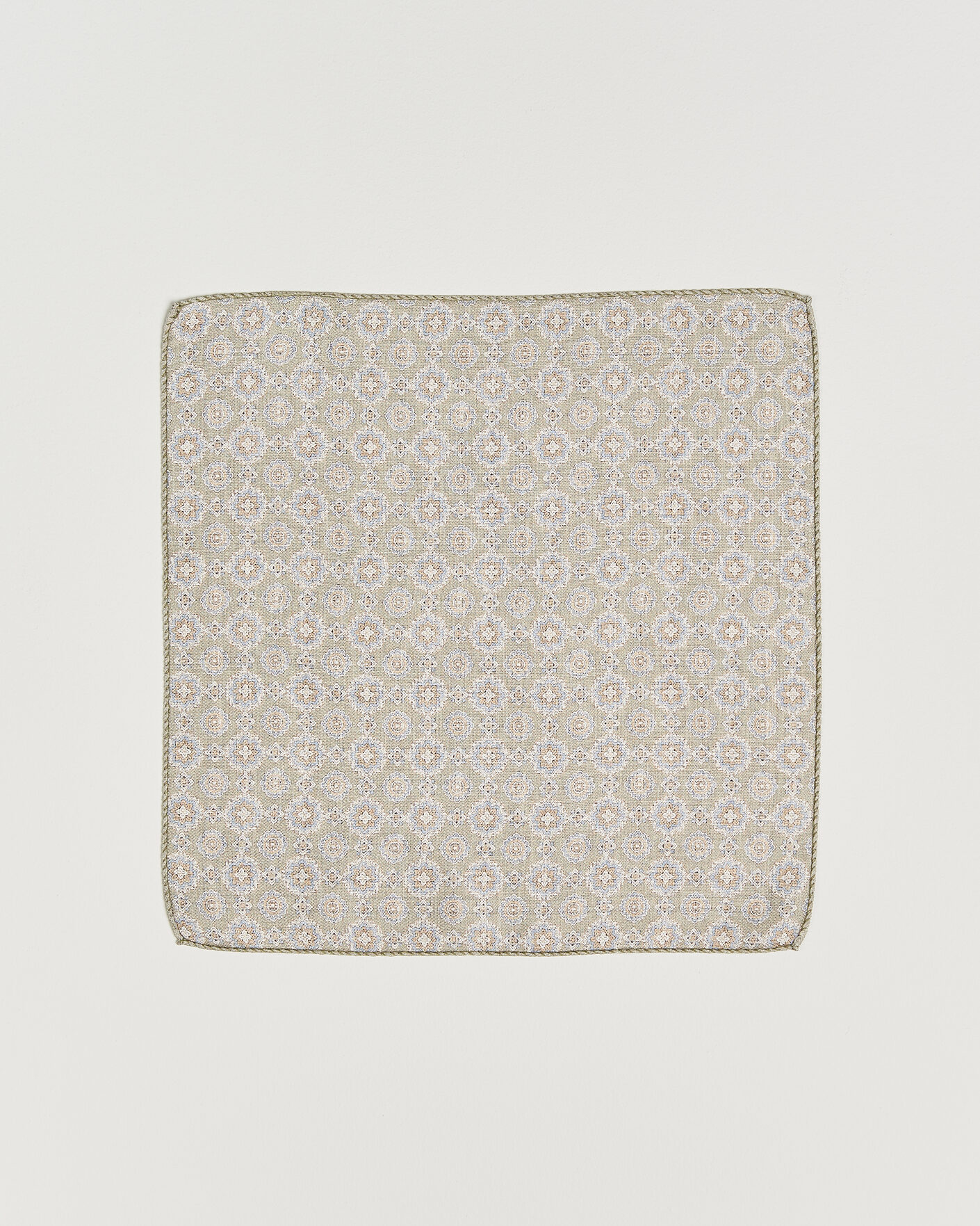 Herre | Lommeklude | Amanda Christensen | Silk Shappe Double Faced Pocket Square Green