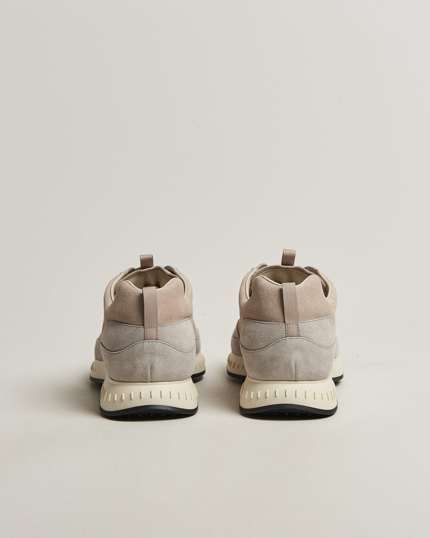 Herre | Sneakers | John Lobb | Laced Running Sneakers Sand Suede