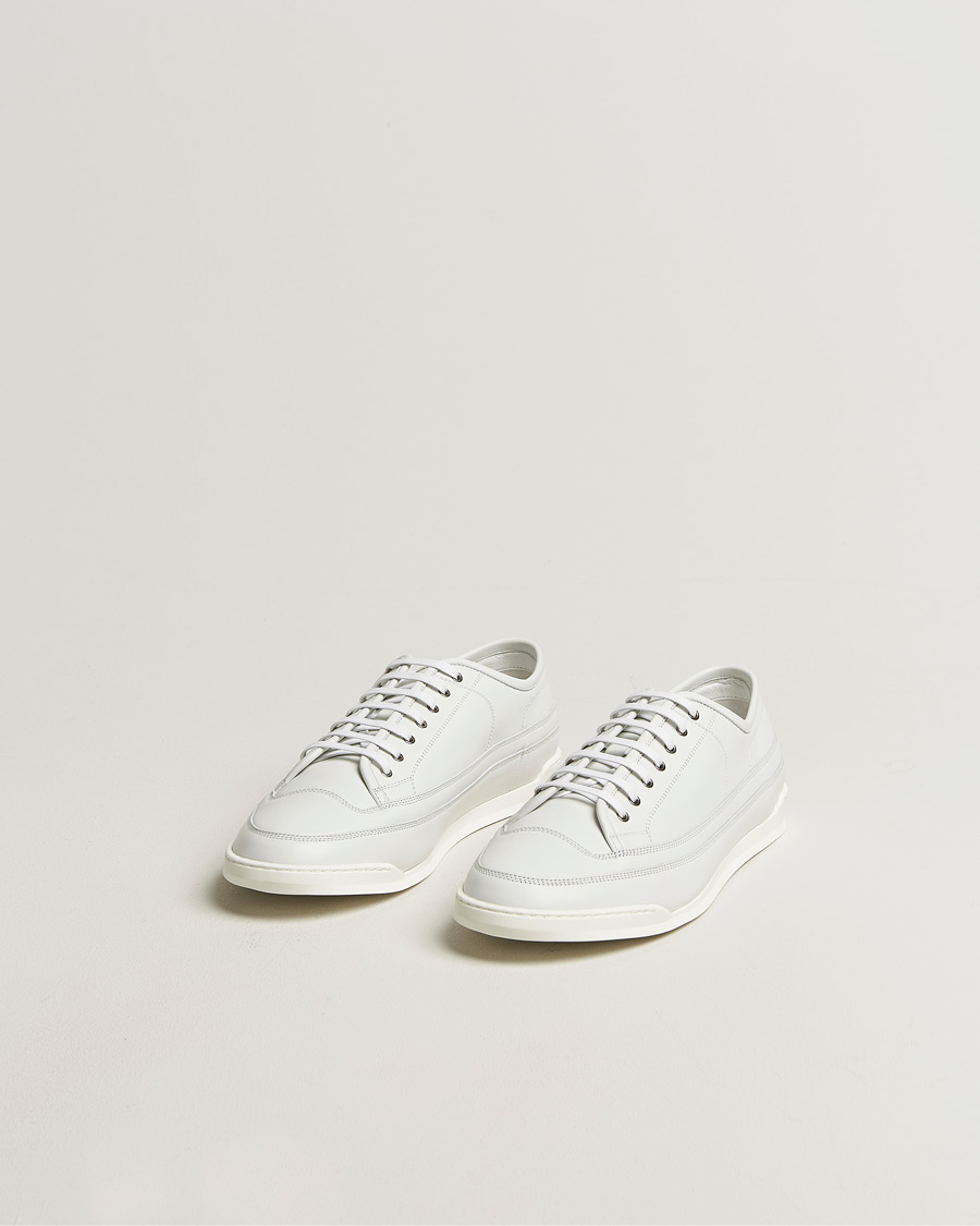 Herre | Sneakers | John Lobb | Court Low Sneakers White