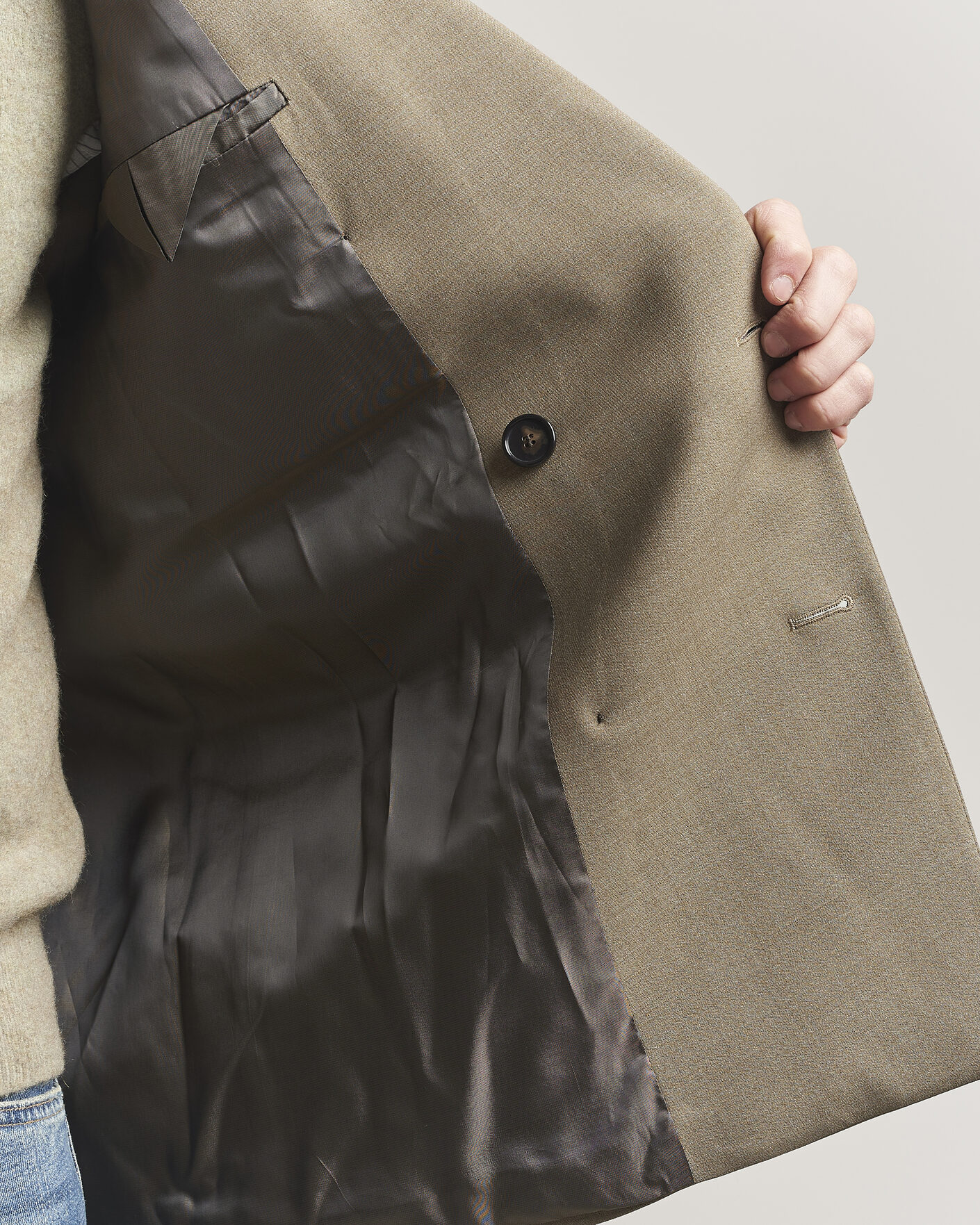 Herre | Blazere & jakker | Filippa K | Michael Wool Double Breasted Blazer Light Driftwood