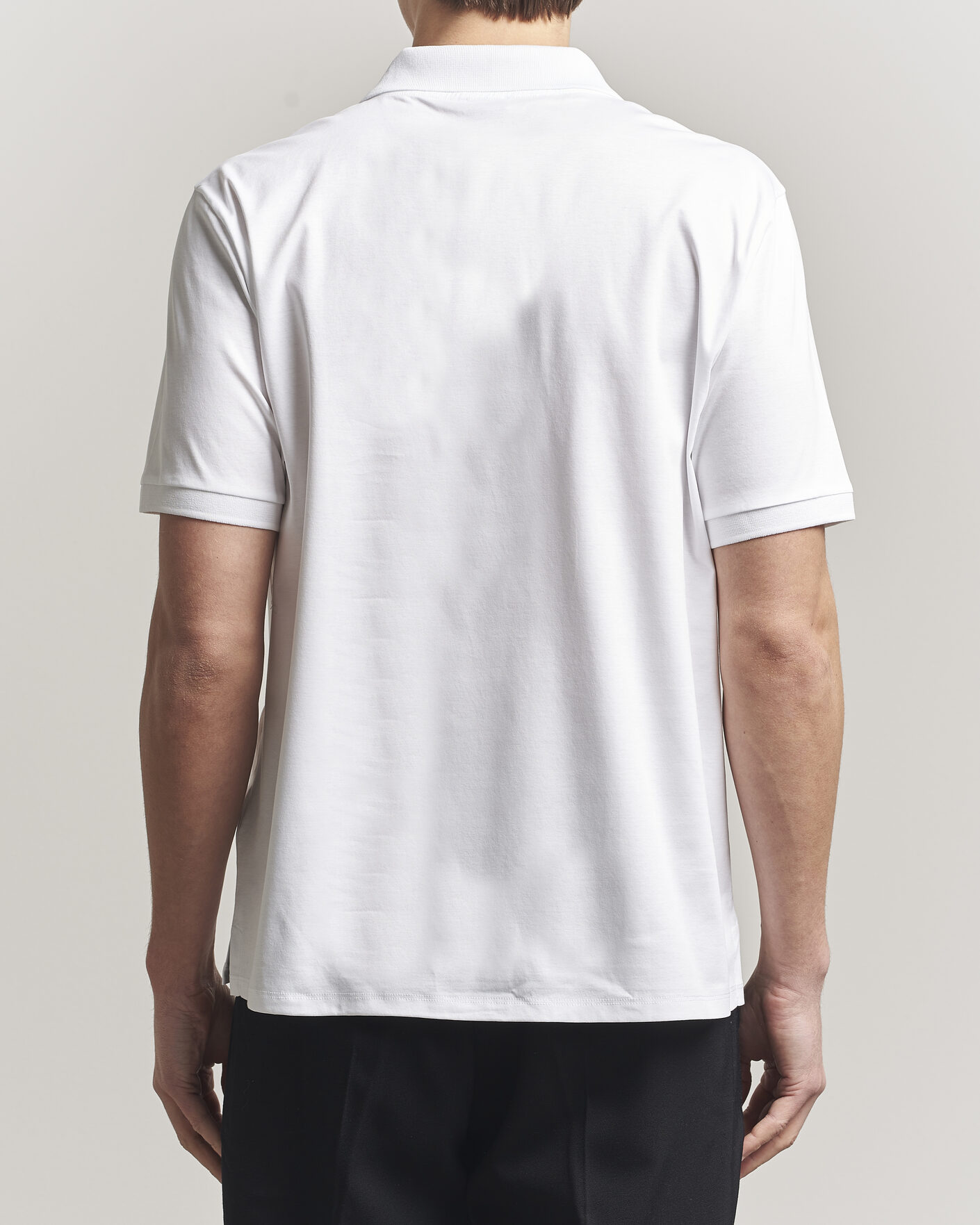 Herre | Polotrøjer | Filippa K | Technical Cotton Polo White