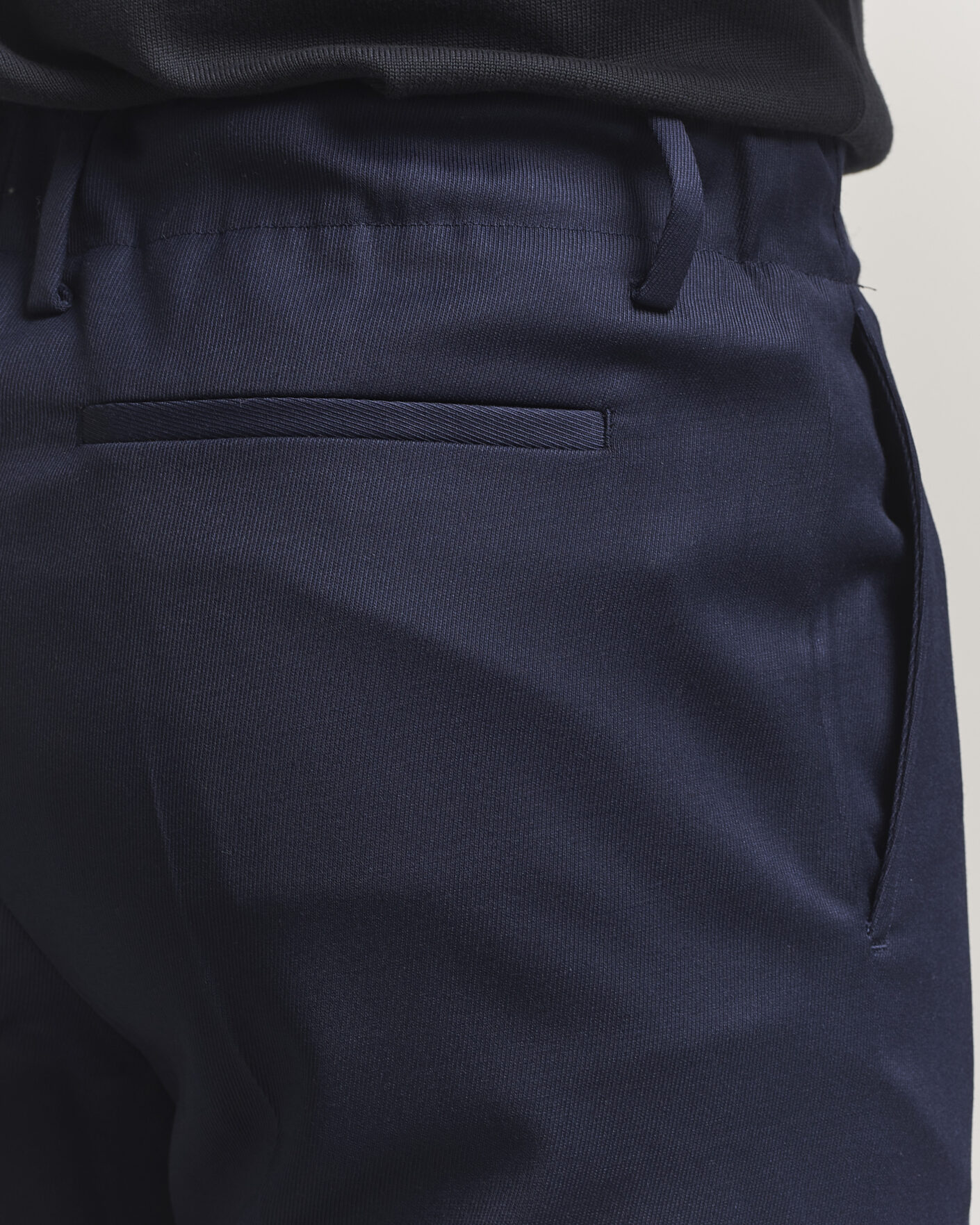Herre | Bukser | Filippa K | Troy Tailored Drawstring Trousers Ink Navy